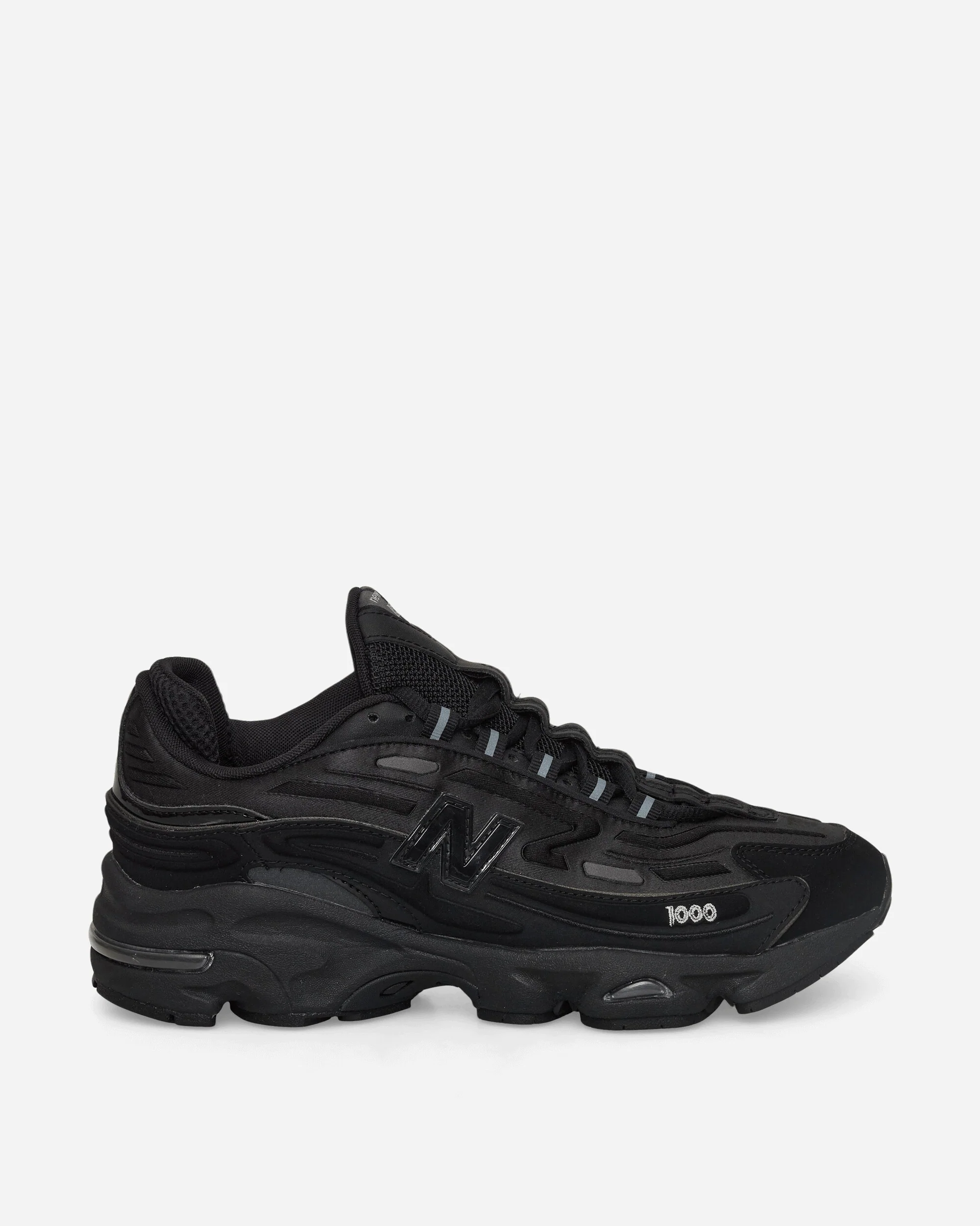 1000D Sneakers Black / Black Metallic