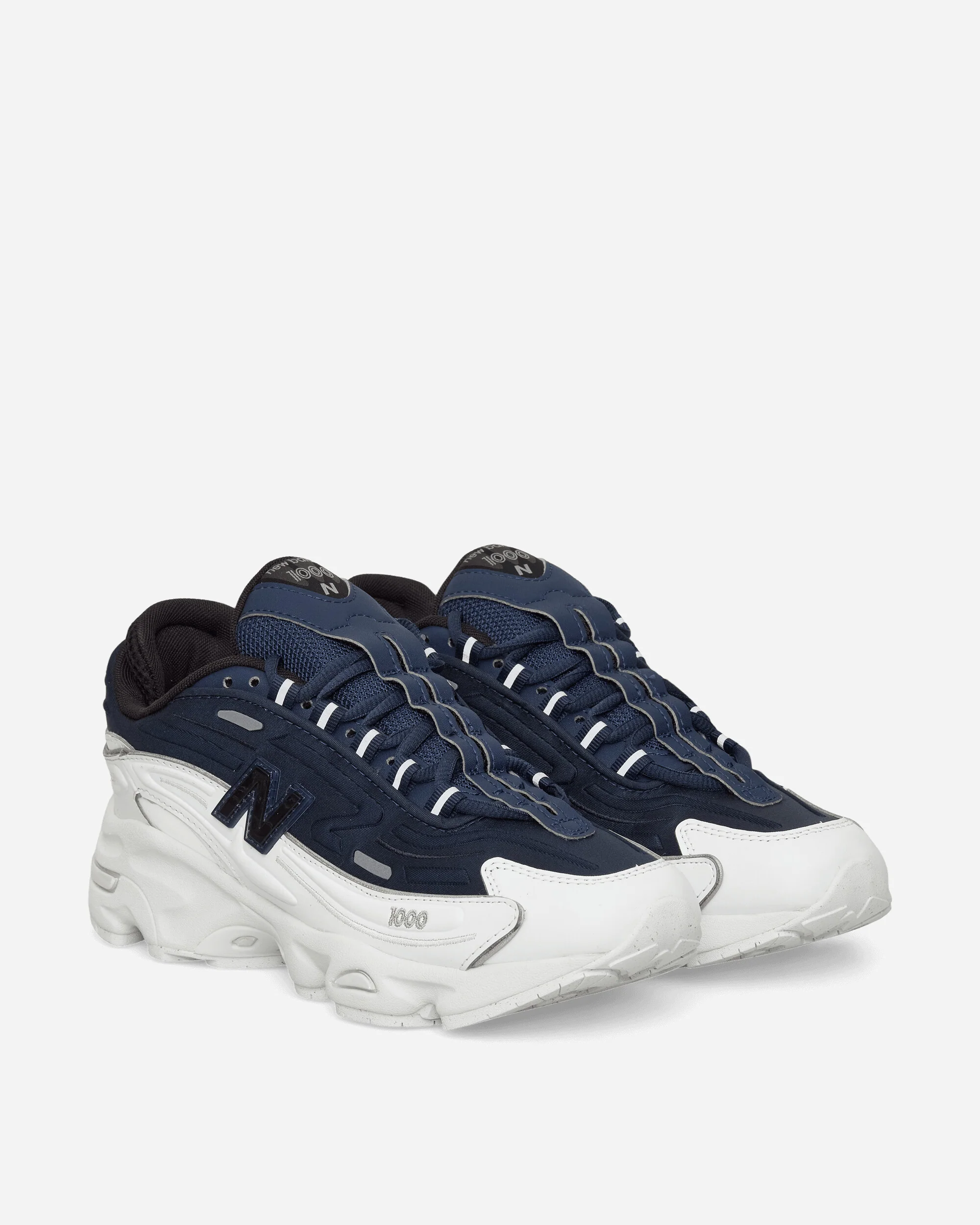 1000D Sneakers Black / Navy - Image 2