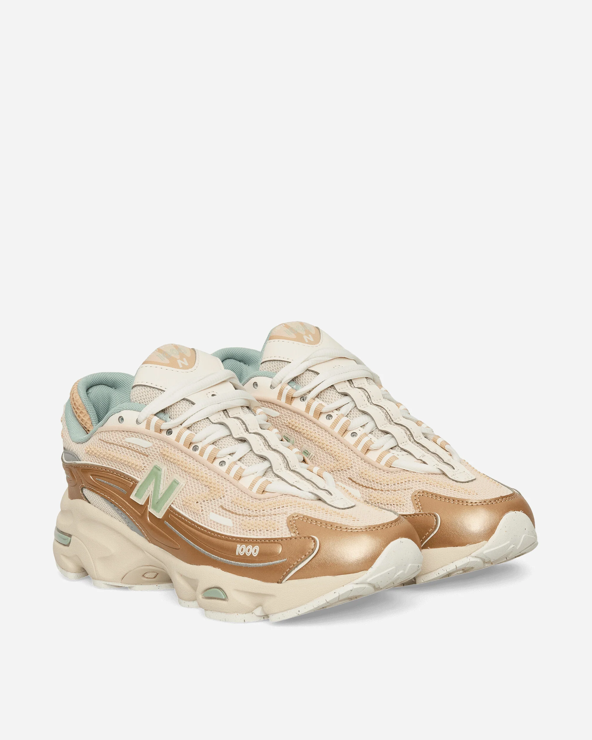 1000D Sneakers Desert Clay / Bisque / Mosaic Green - Image 2