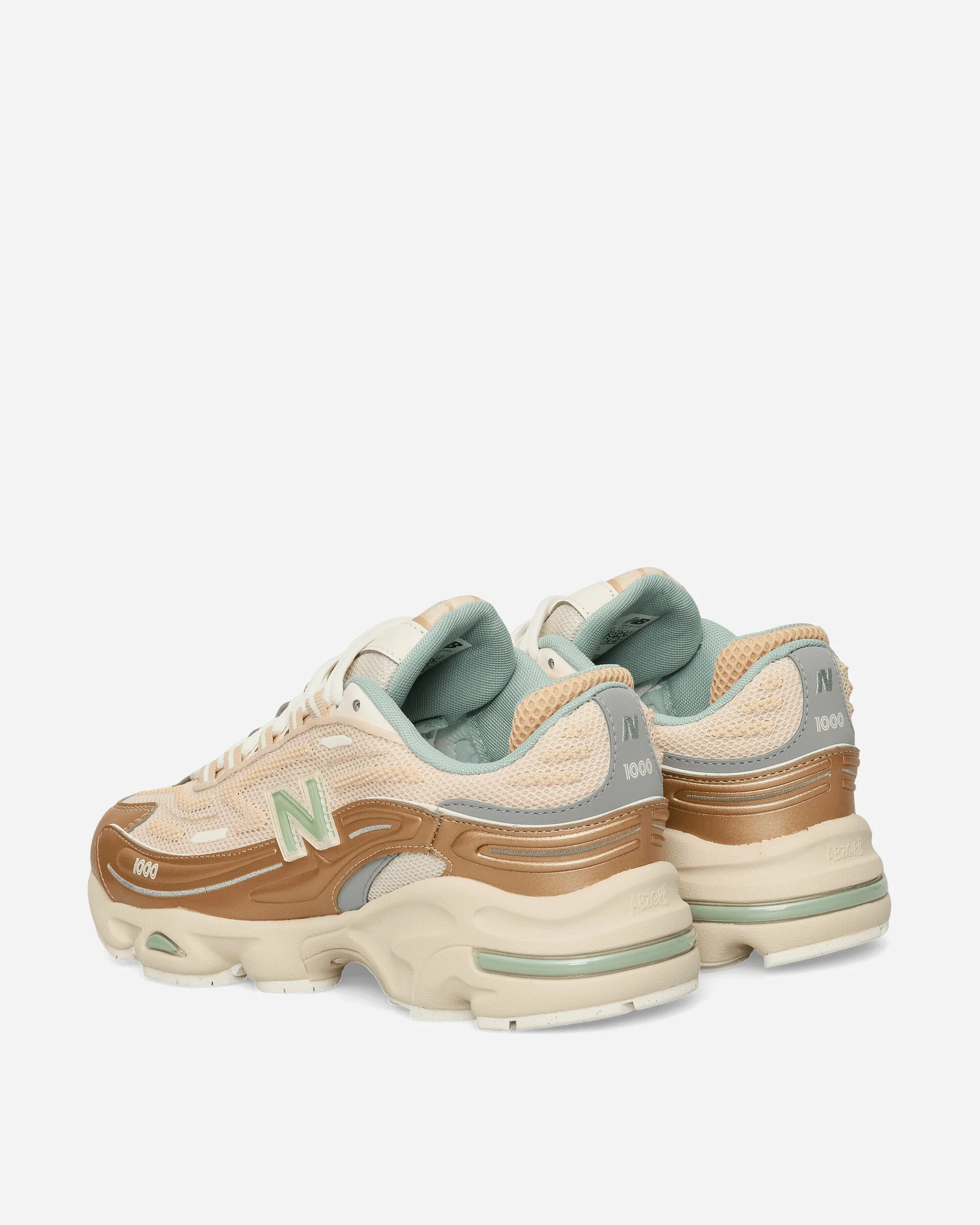 1000D Sneakers Desert Clay / Bisque / Mosaic Green - Image 4
