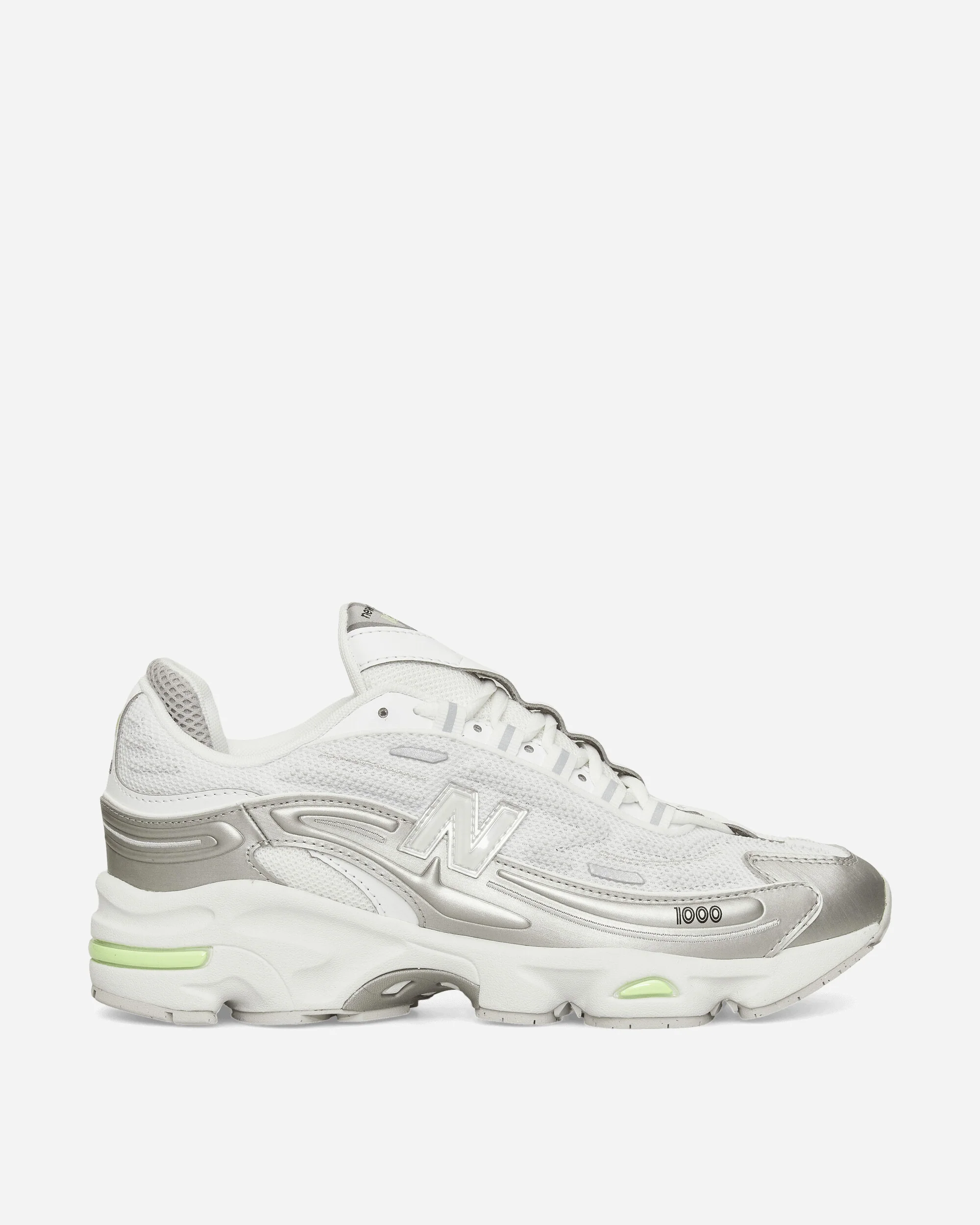 1000 Sneakers Silver / White