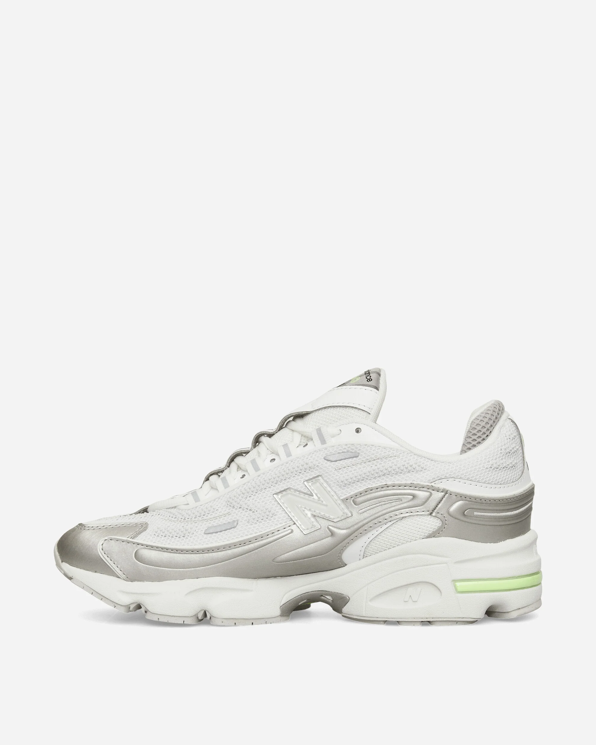 1000 Sneakers Silver / White - Image 3