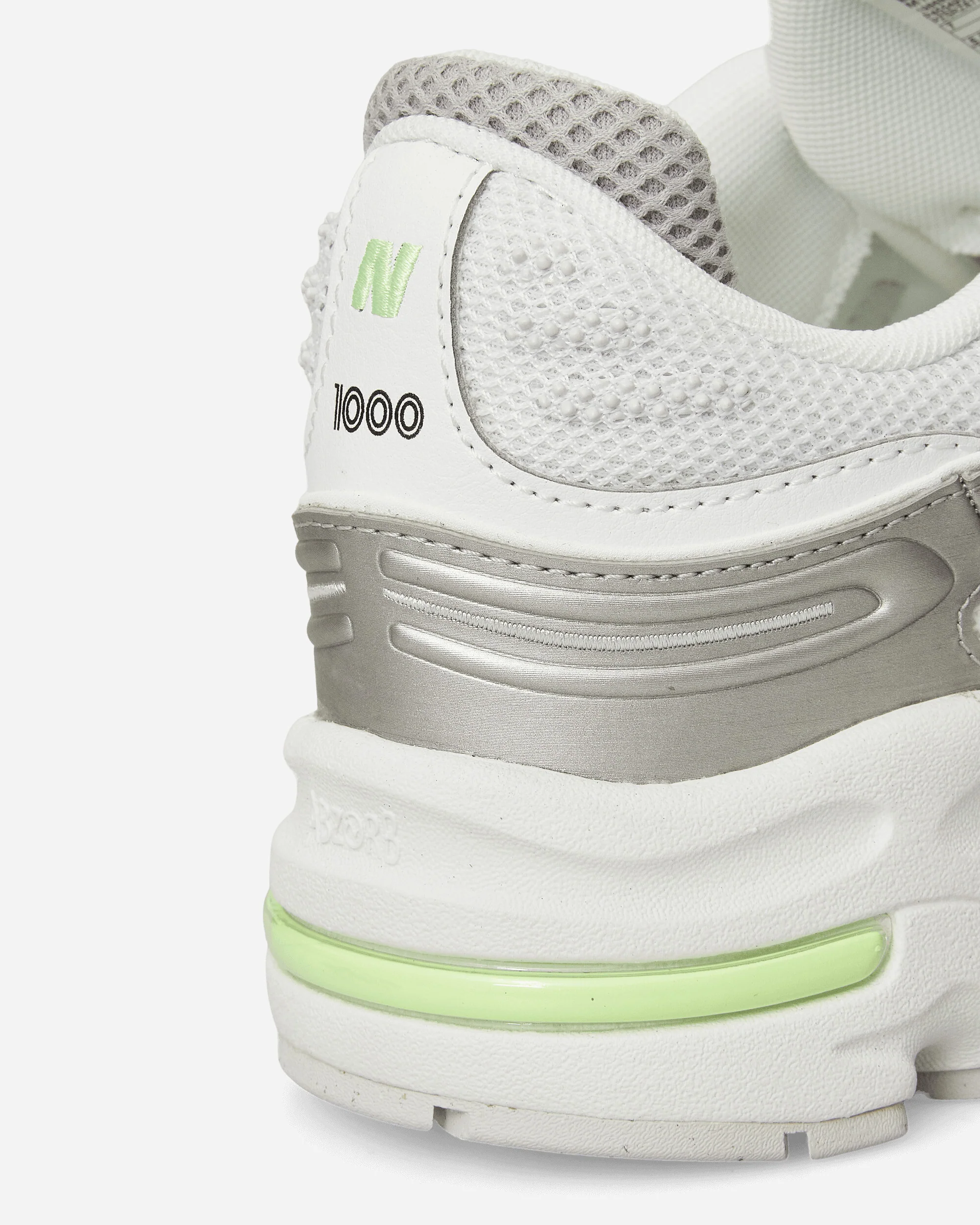 1000 Sneakers Silver / White - Image 6