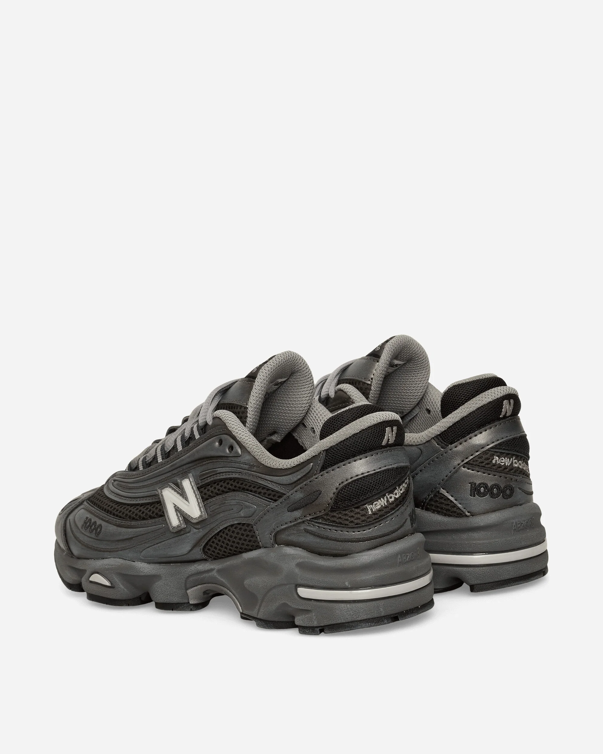 1000 Sneakers Black Metallic - Image 4