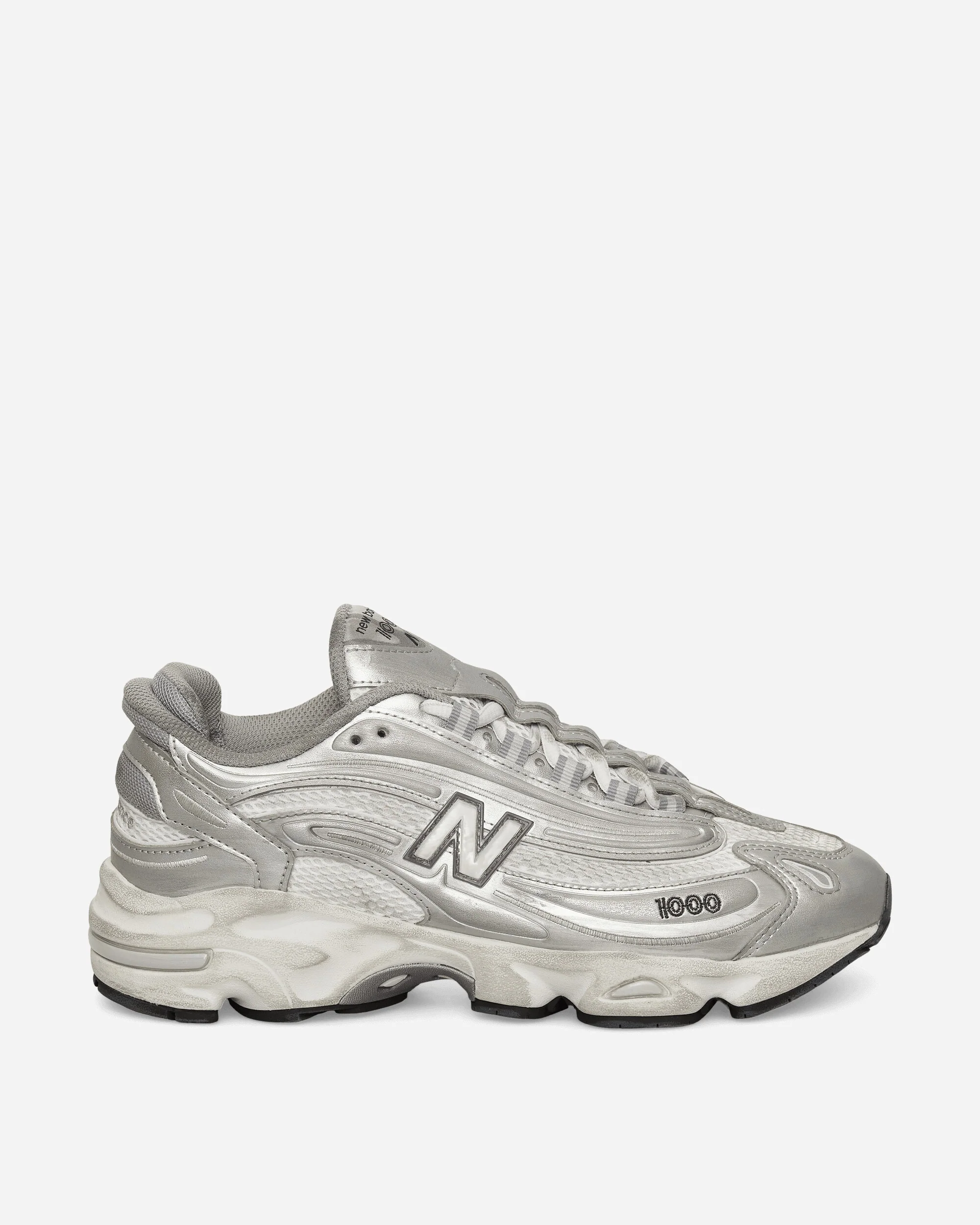 1000 Sneakers Silver Metallic / Grey Matter / Raincloud
