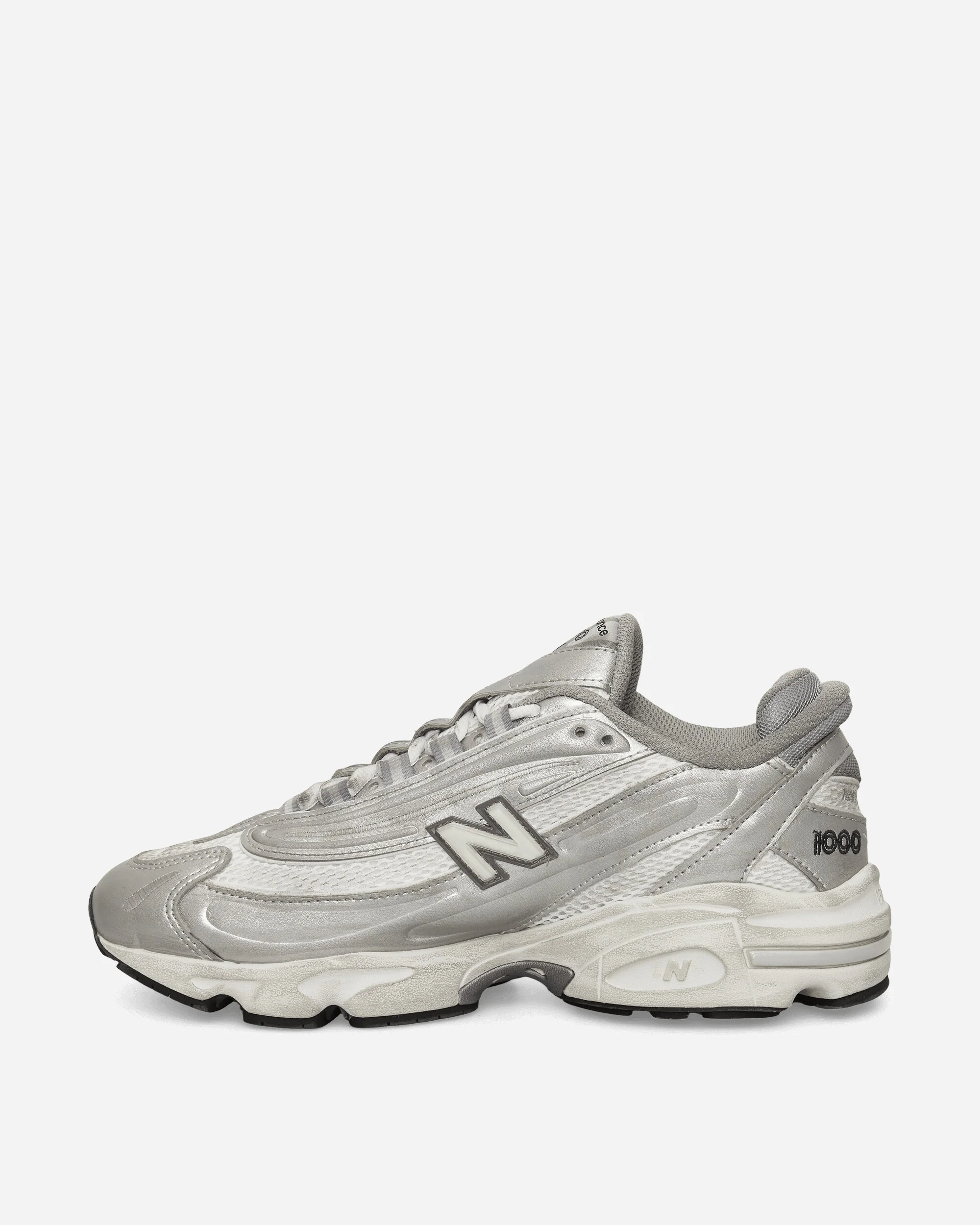 1000 Sneakers Silver Metallic / Grey Matter / Raincloud - Image 3