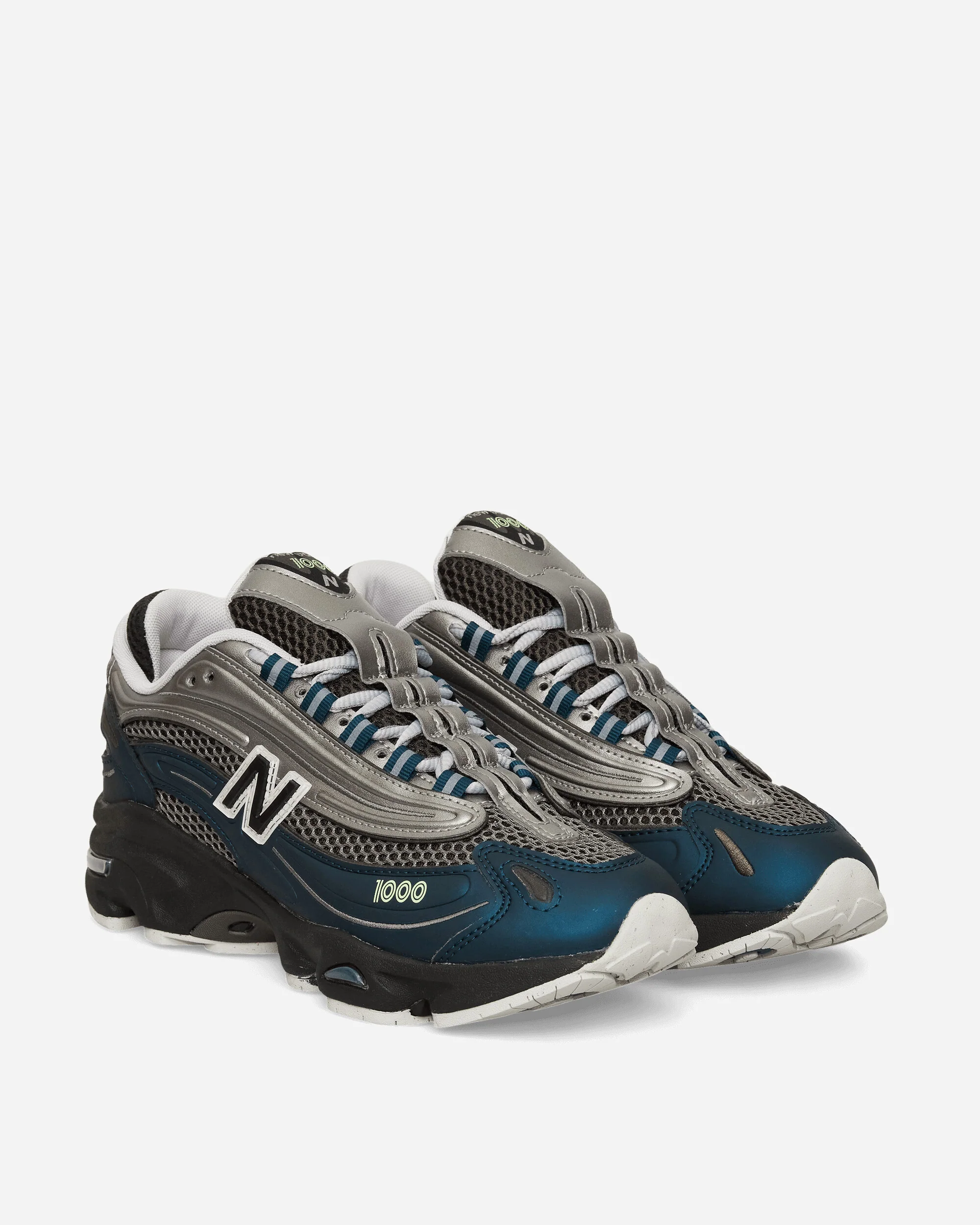 1000 Sneakers Deep Ocean / Silver Metallic / Black - Image 2