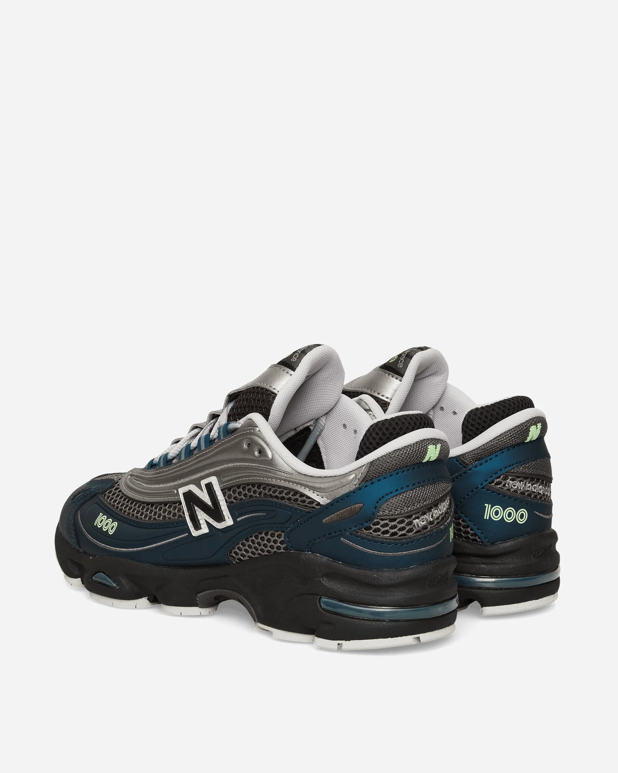 1000 Sneakers Deep Ocean / Silver Metallic / Black - Image 4