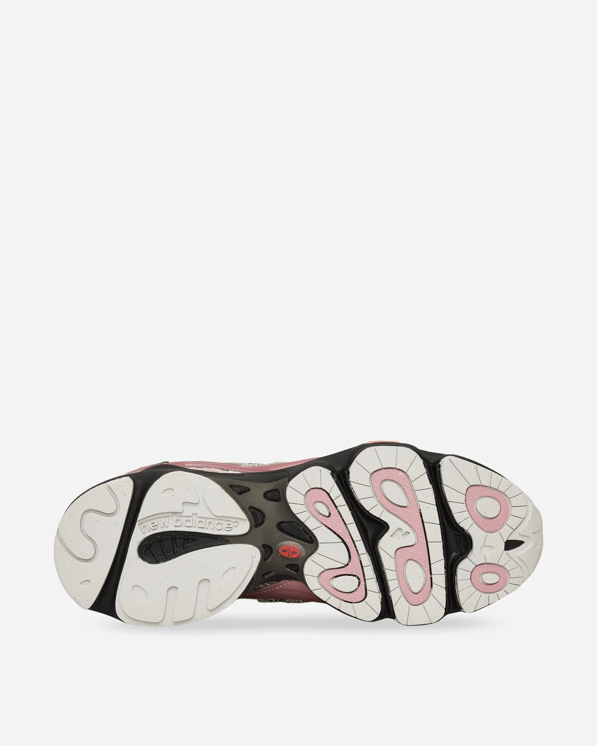 1000 Sneakers Pink Taffy / Silver Metallic / Black - Image 5