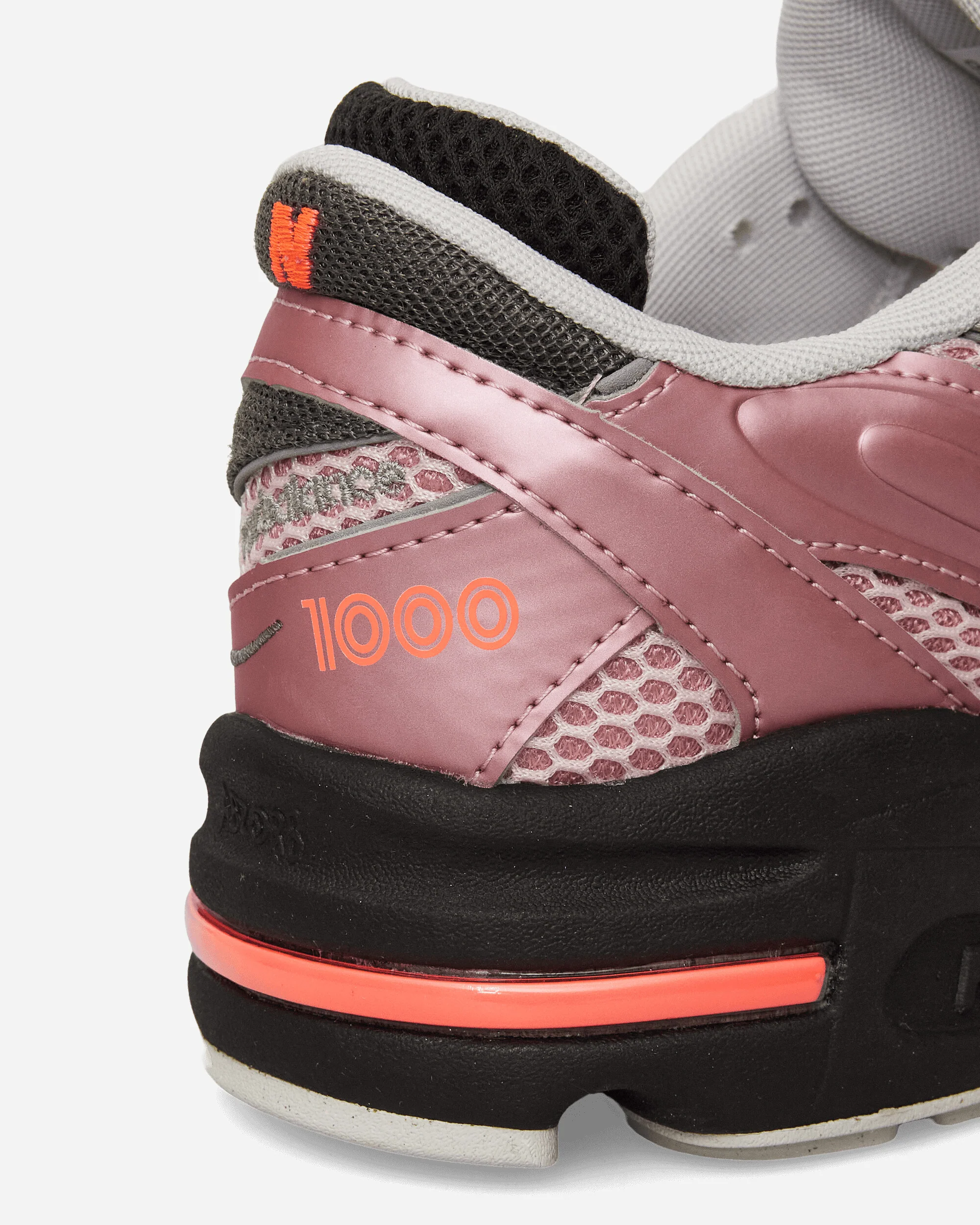 1000 Sneakers Pink Taffy / Silver Metallic / Black - Image 6