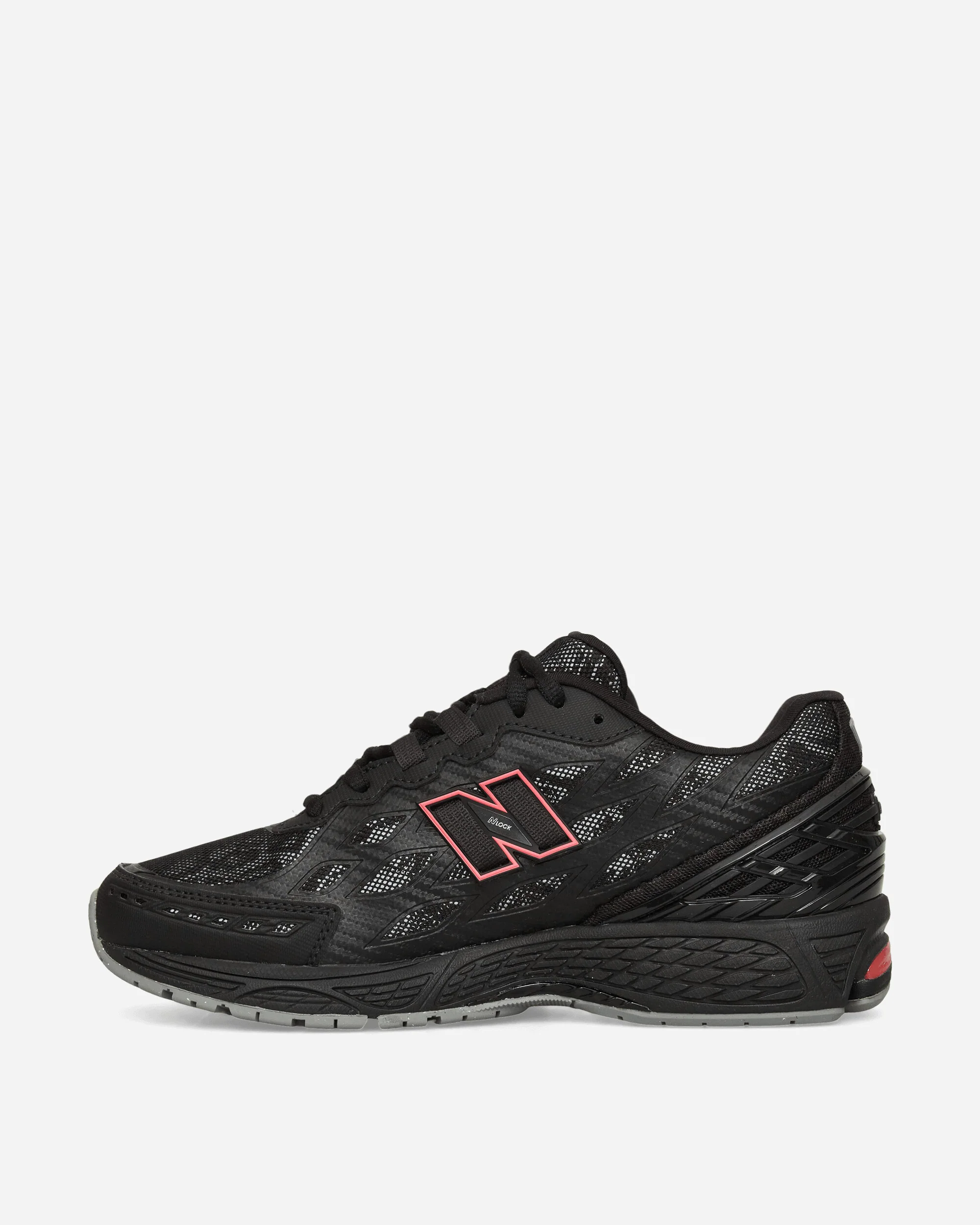 1906W Sneakers Black / Urgent Red / Castlerock - Image 3