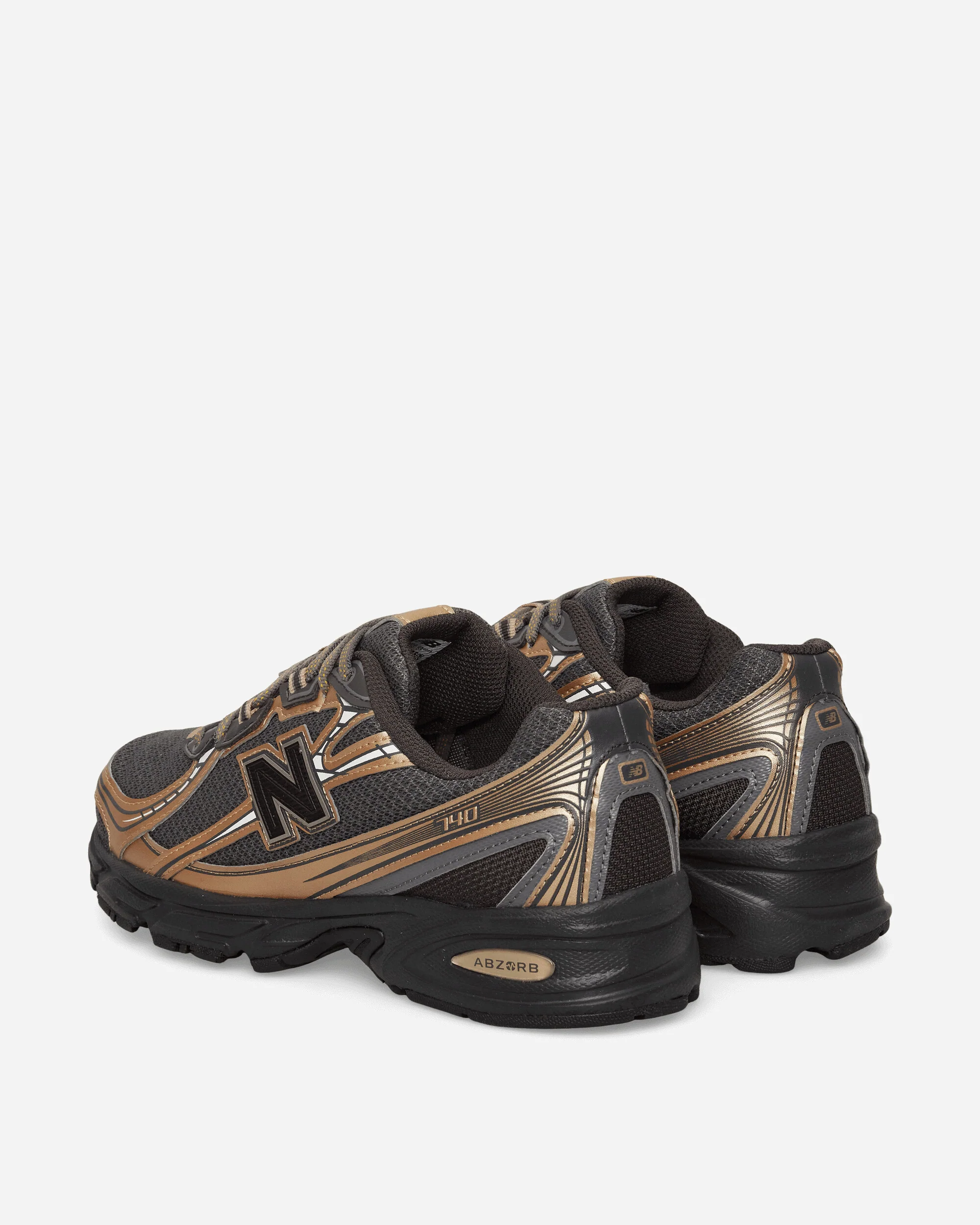 740 Sneakers Black / Black Cement / Castlerock - Image 4