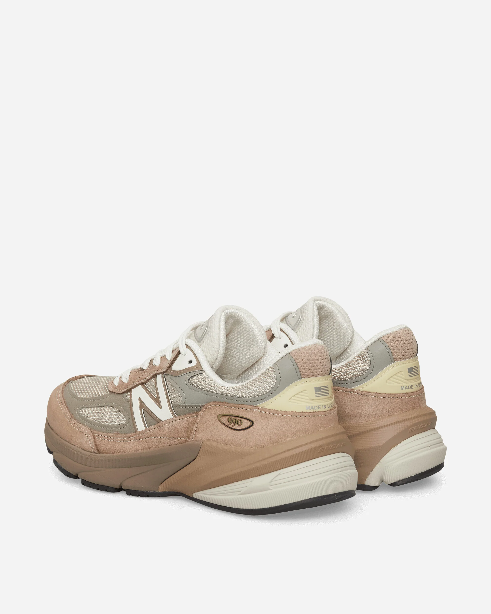 Made in USA 990v6 Sneakers Driftwood / Timberwolf / Mushroom - Image 4