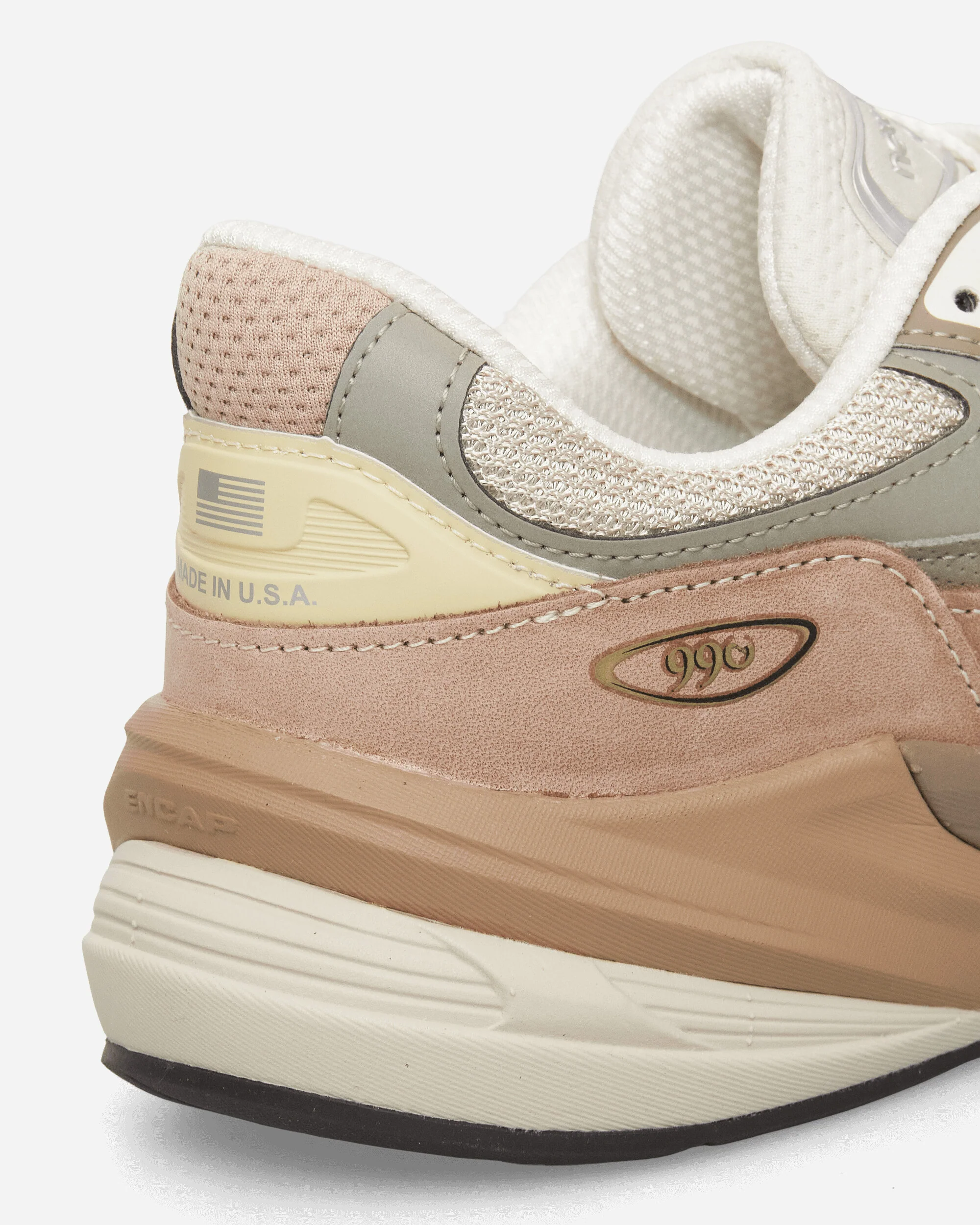 Made in USA 990v6 Sneakers Driftwood / Timberwolf / Mushroom - Image 6