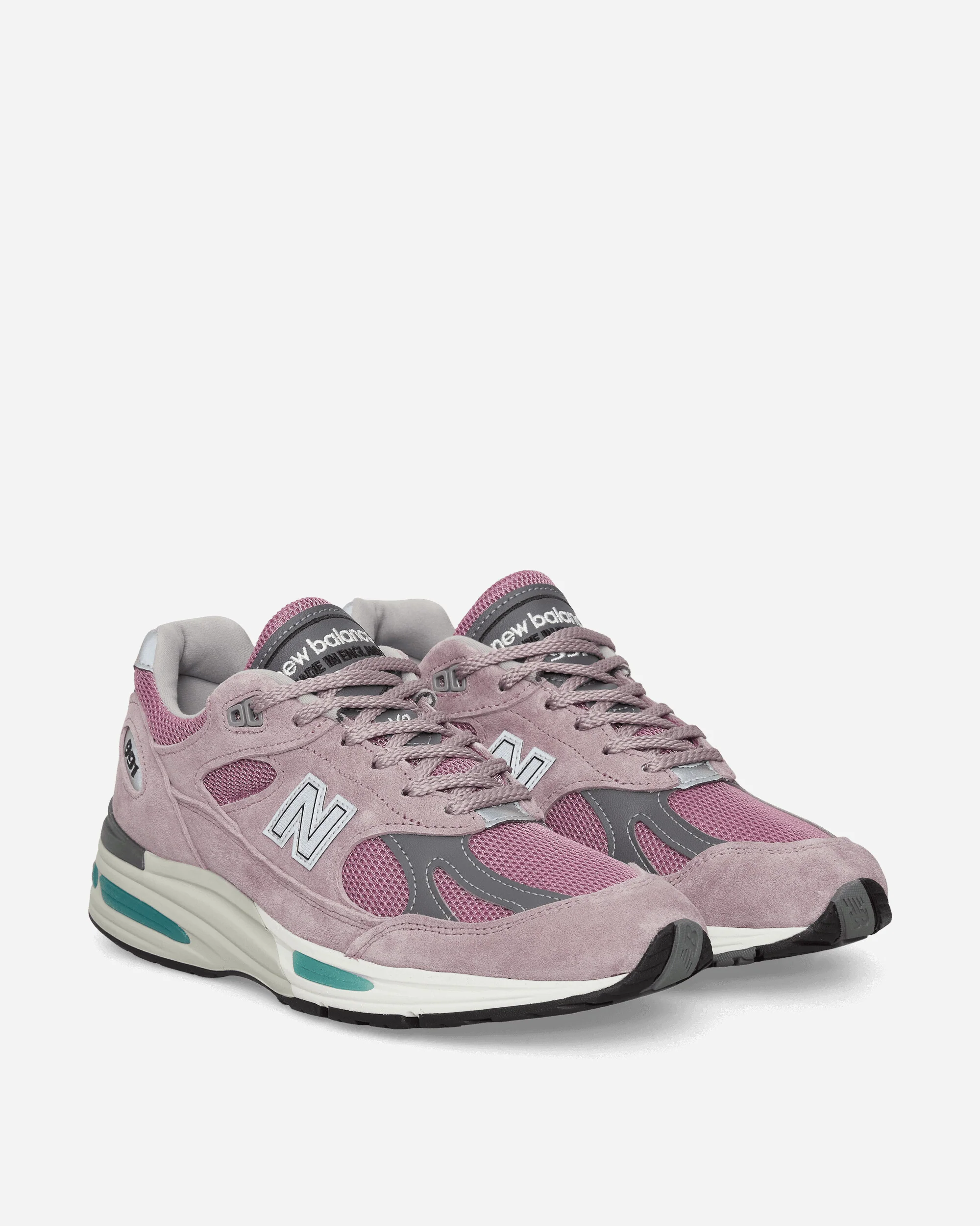 Made in UK 991v2 Sneakers Polignac / Toadstool / Silver - Image 2