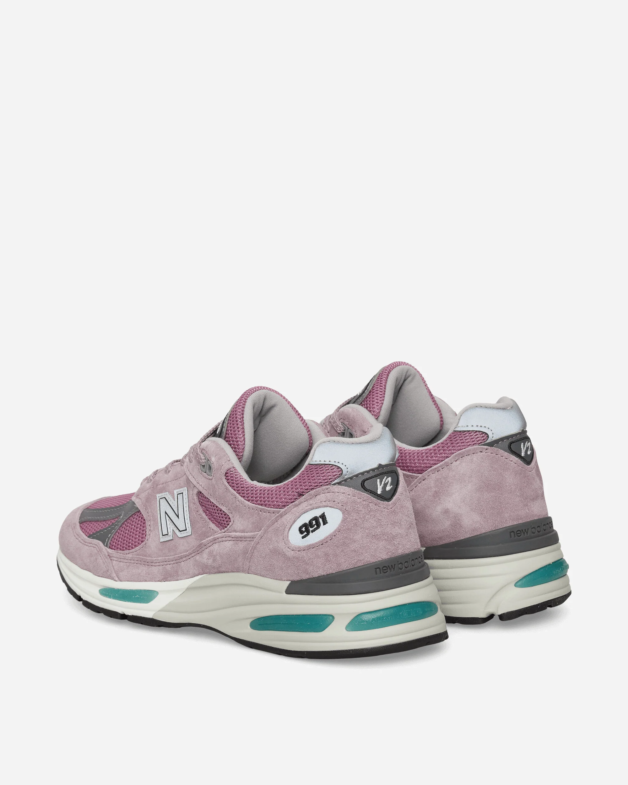 Made in UK 991v2 Sneakers Polignac / Toadstool / Silver - Image 4