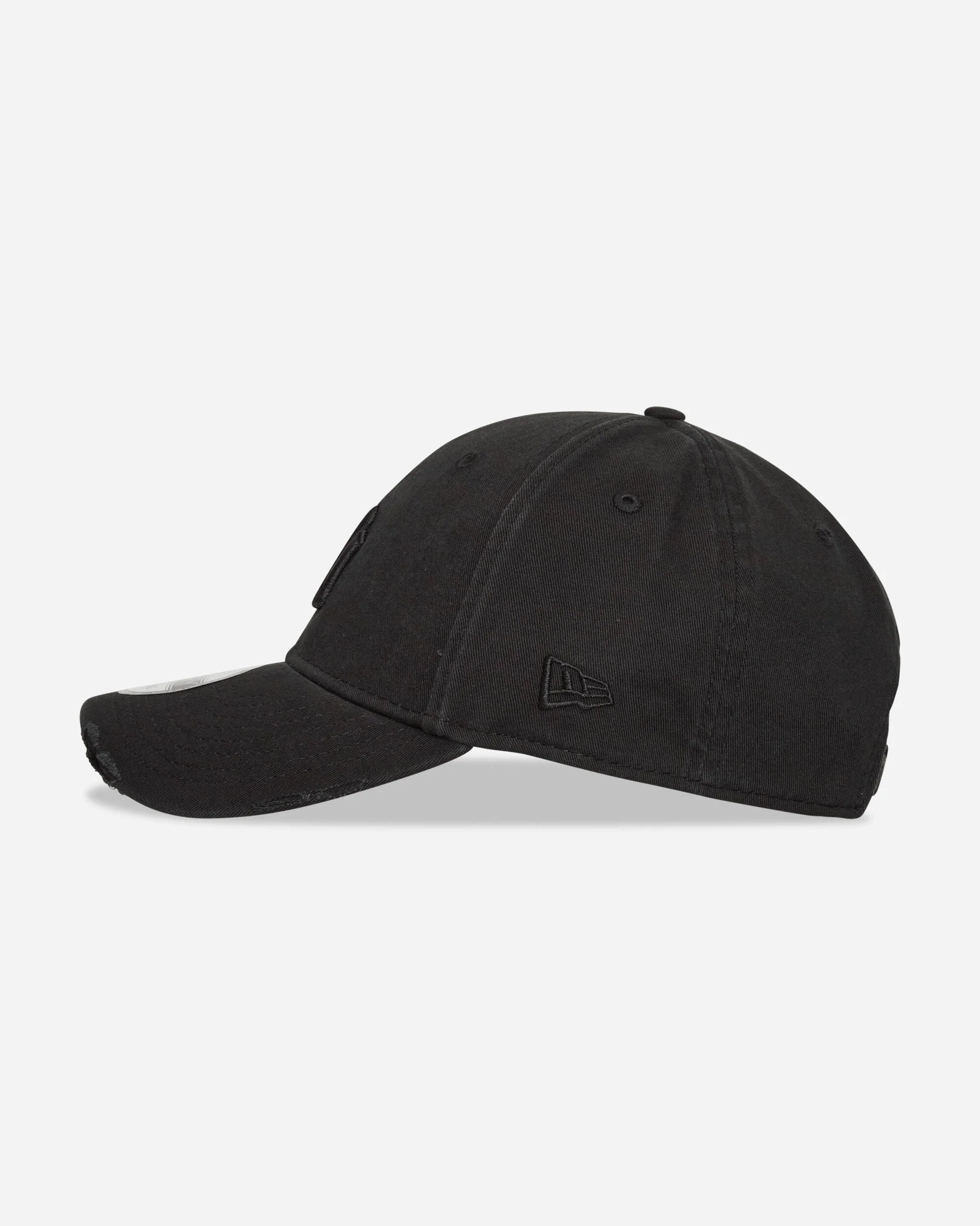 New York Yankees MLB Washed Distressed 9FORTY Cap Black - Image 3
