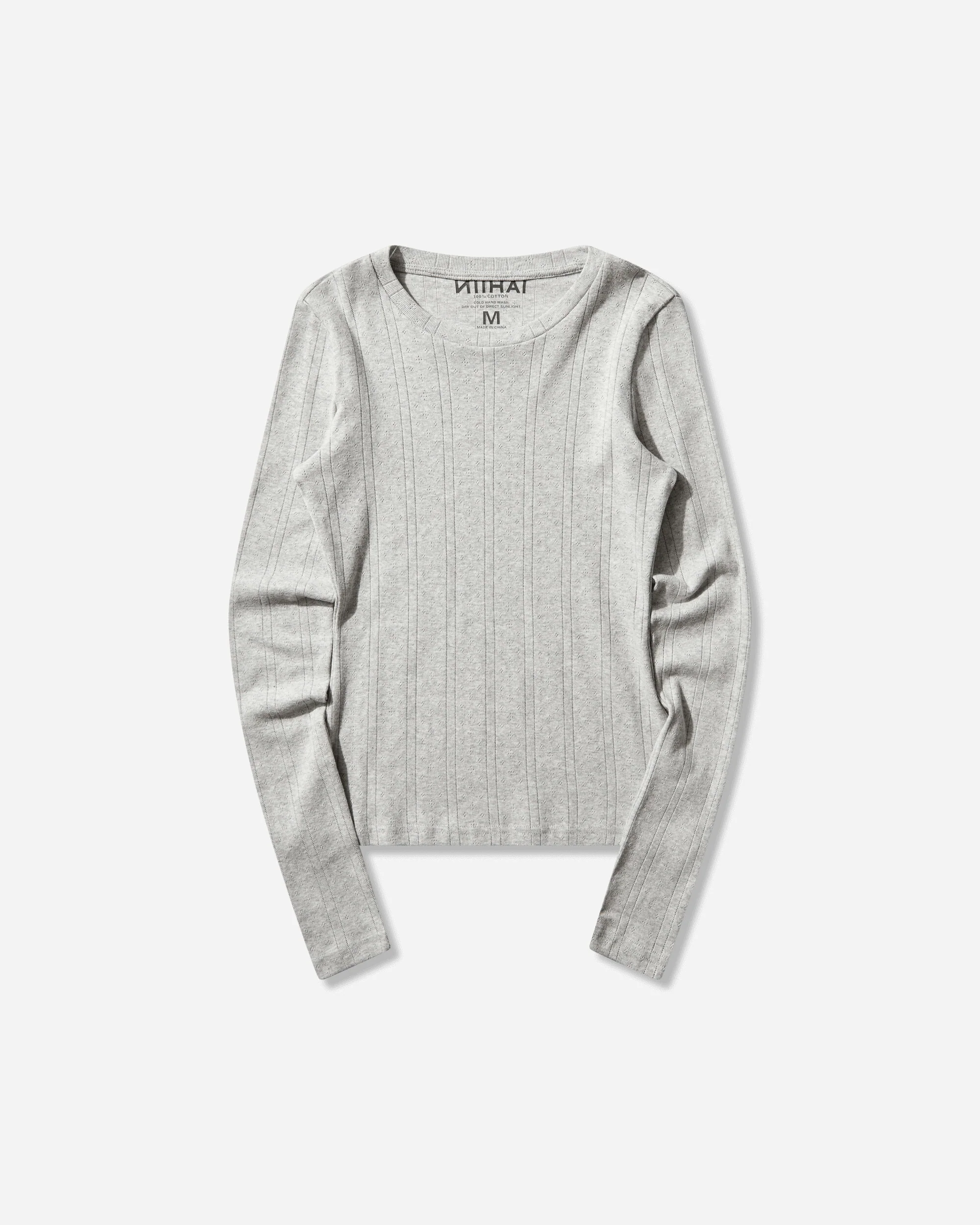 Women's Daisy Longsleeve Top Grey Marl