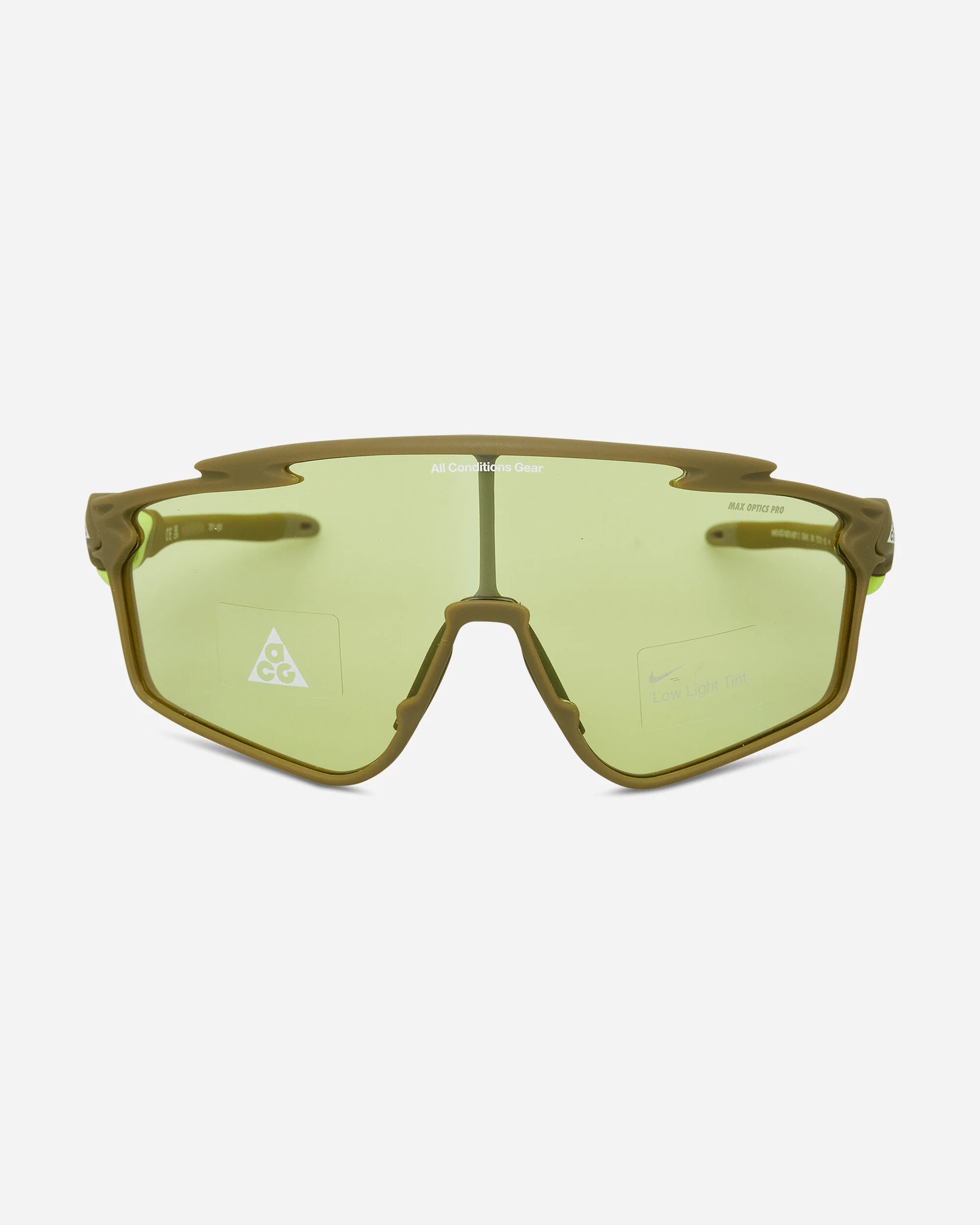 ACG Vista Vert E Sunglasses Olive Flak / Light Volt - Image 2