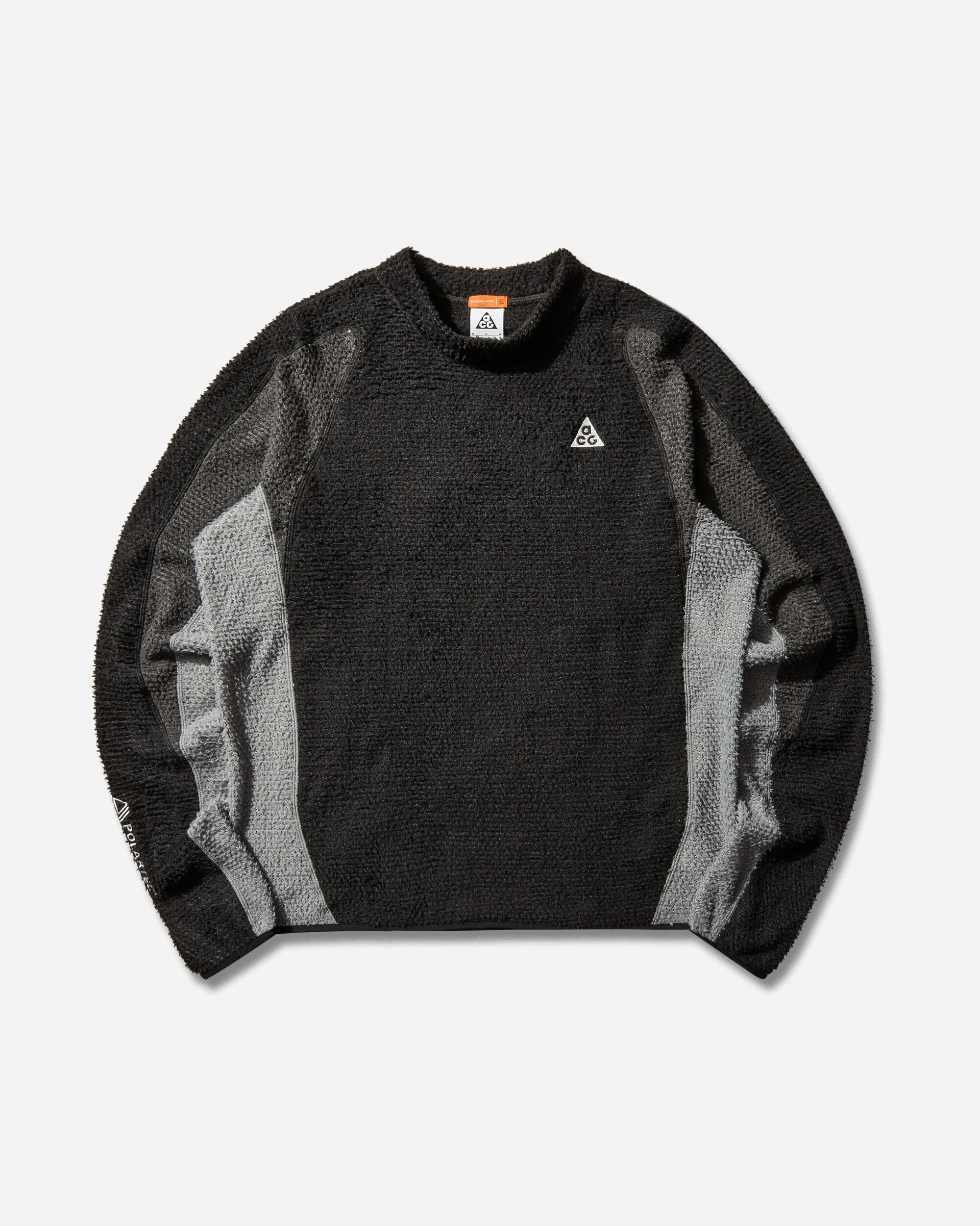 Men's ACG 'Wolf Tree' Fleece Crewneck Sweatshirt Black / Anthracite