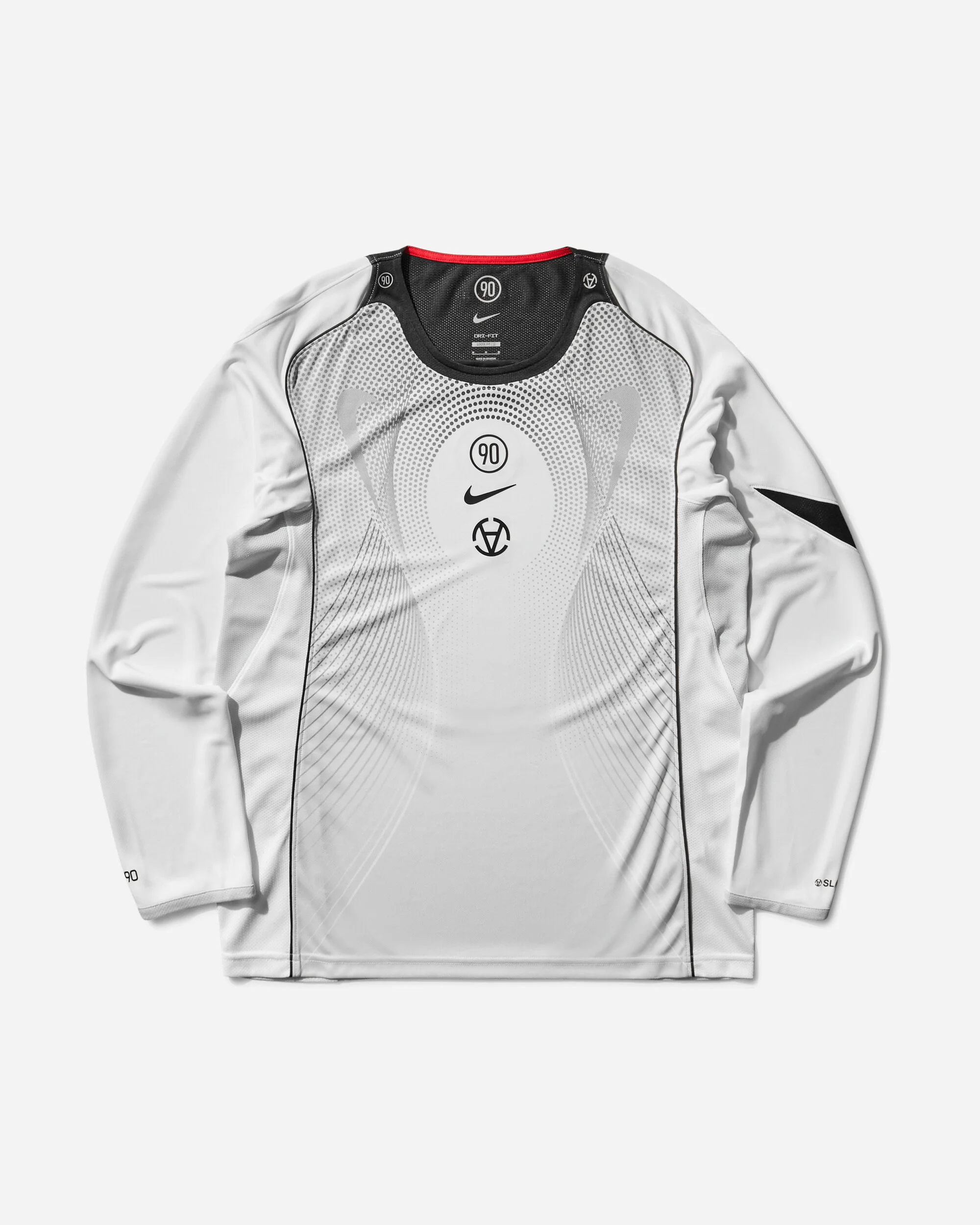 Slam Jam Total 90 Dri-FIT Longsleeve Jersey White