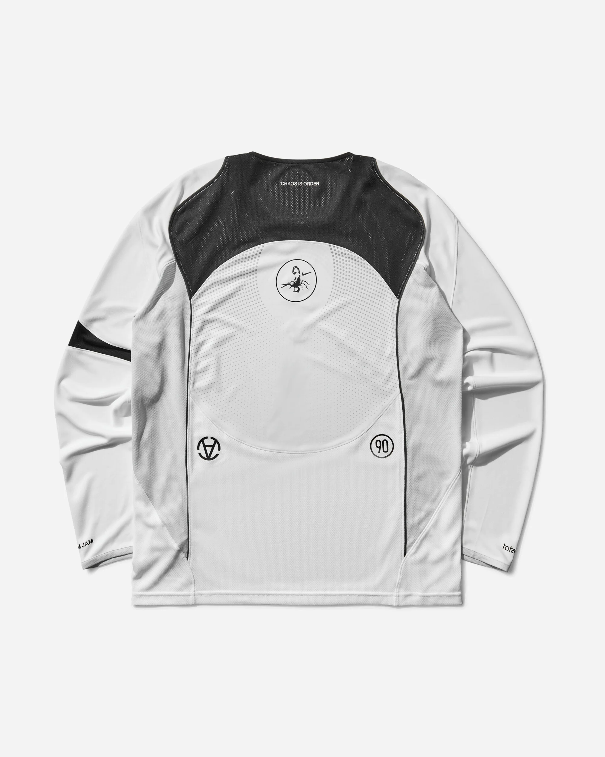 Slam Jam Total 90 Dri-FIT Longsleeve Jersey White - Image 2