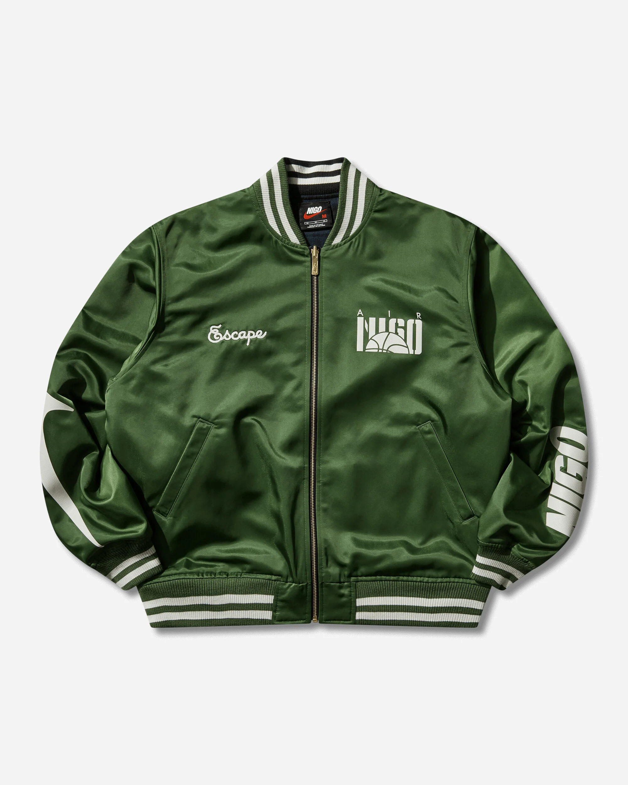 Men's NIGO Souvenir Jacket Forest Green / Black