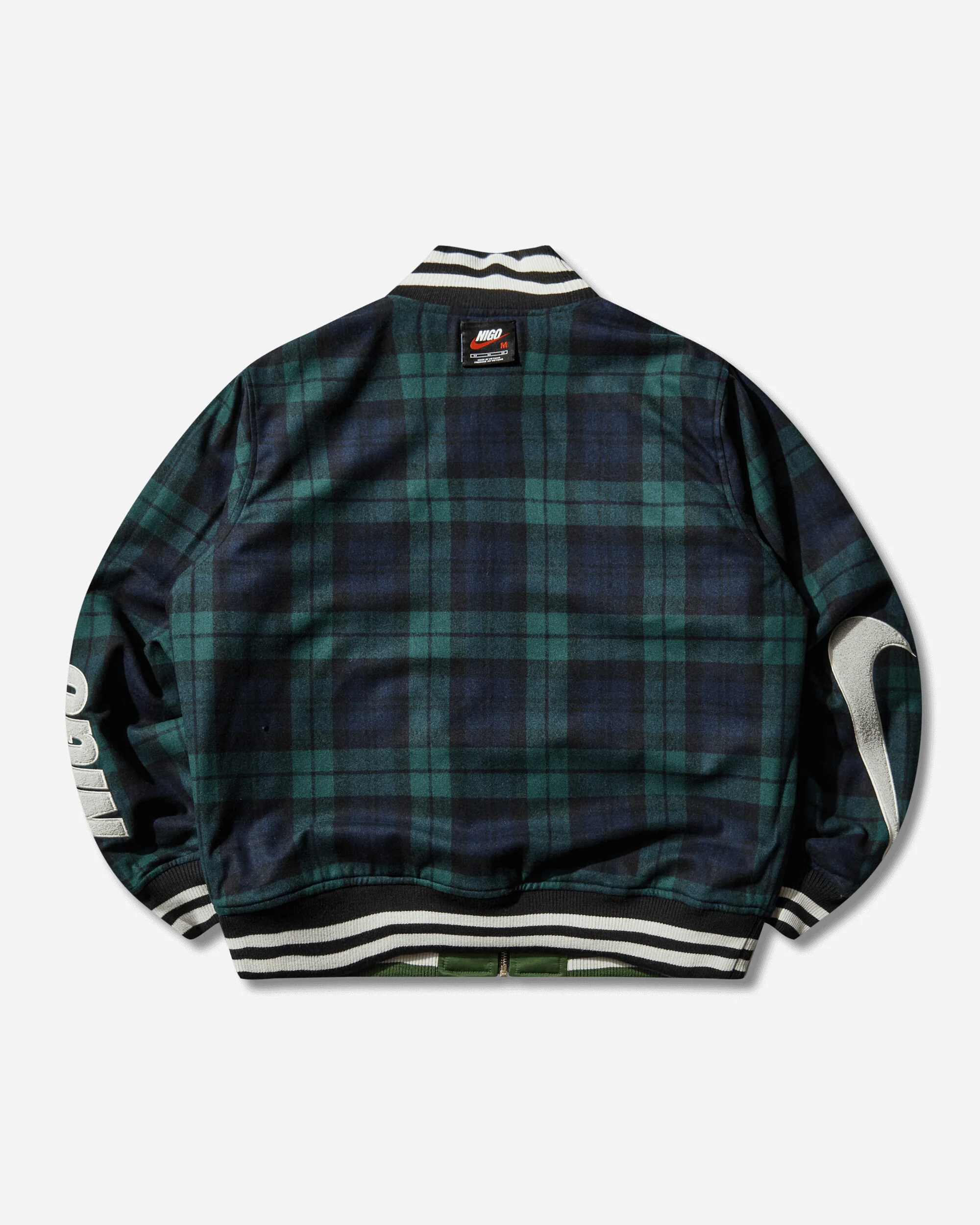 Men's NIGO Souvenir Jacket Forest Green / Black - Image 4