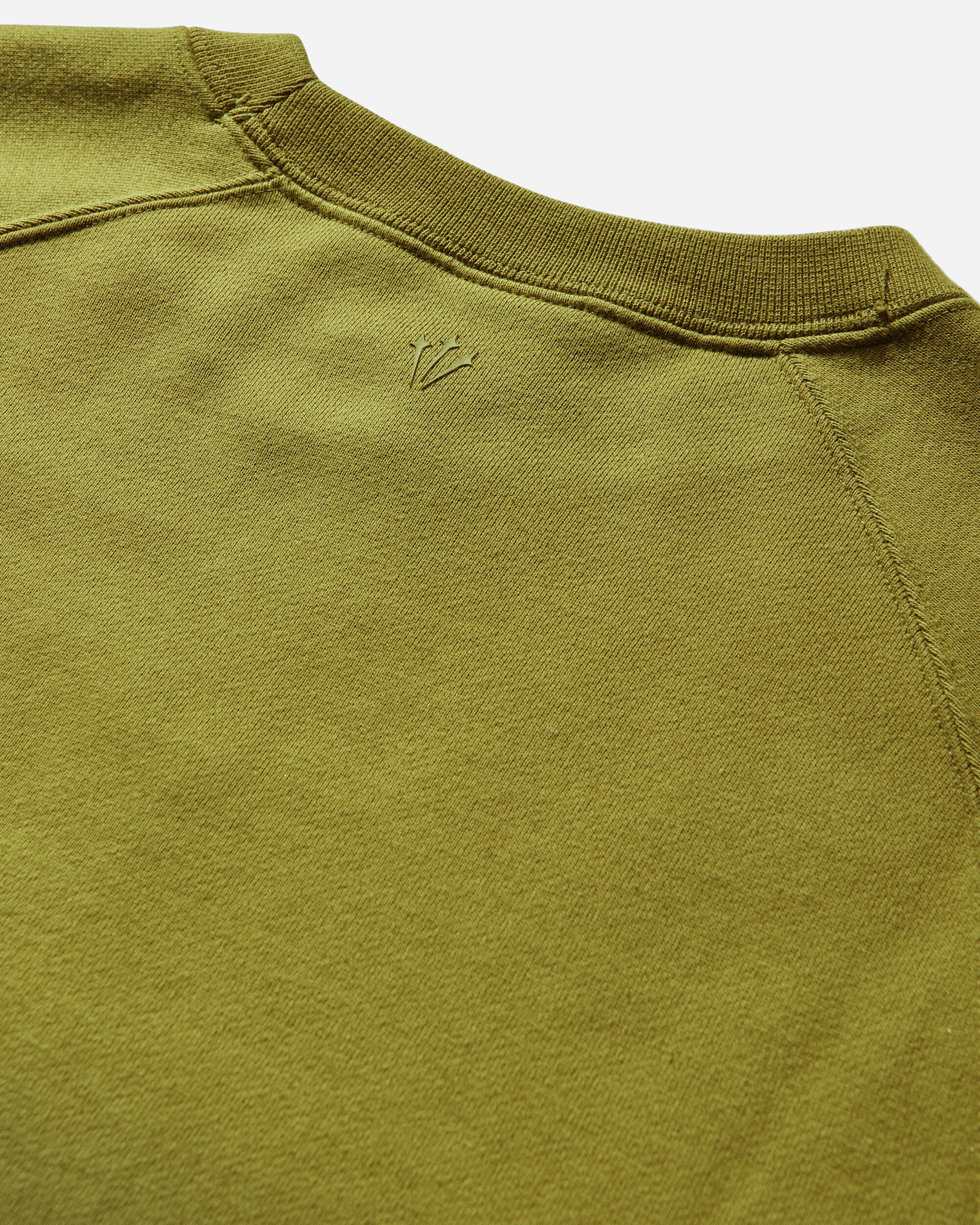 Men's NOCTA Fleece Crewneck Sweatshirt Medium Olive / Moss - Image 3