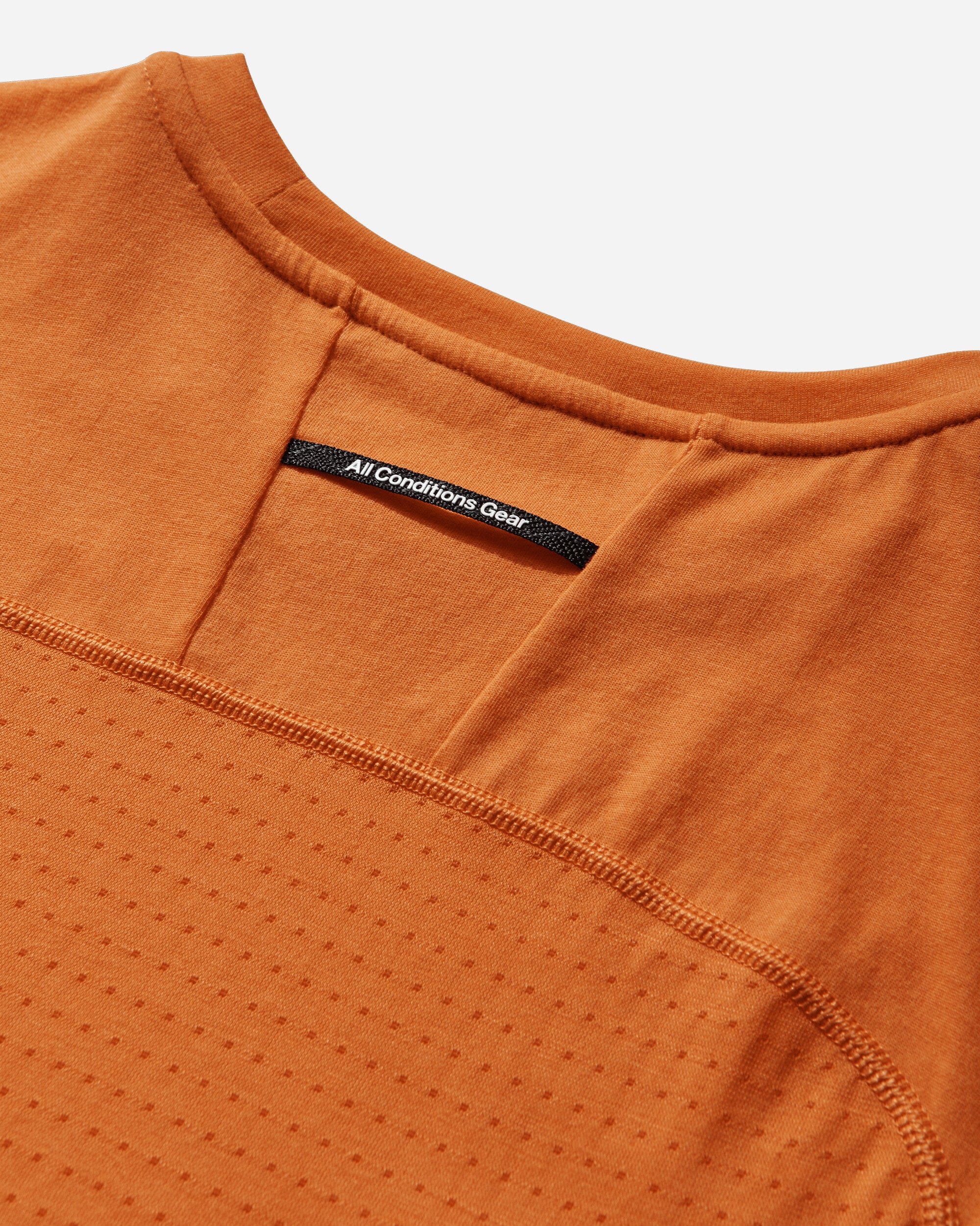 Men's ACG 'Solar Chase' Dri-FIT ADV Trail Running Top Safety Orange - Image 4