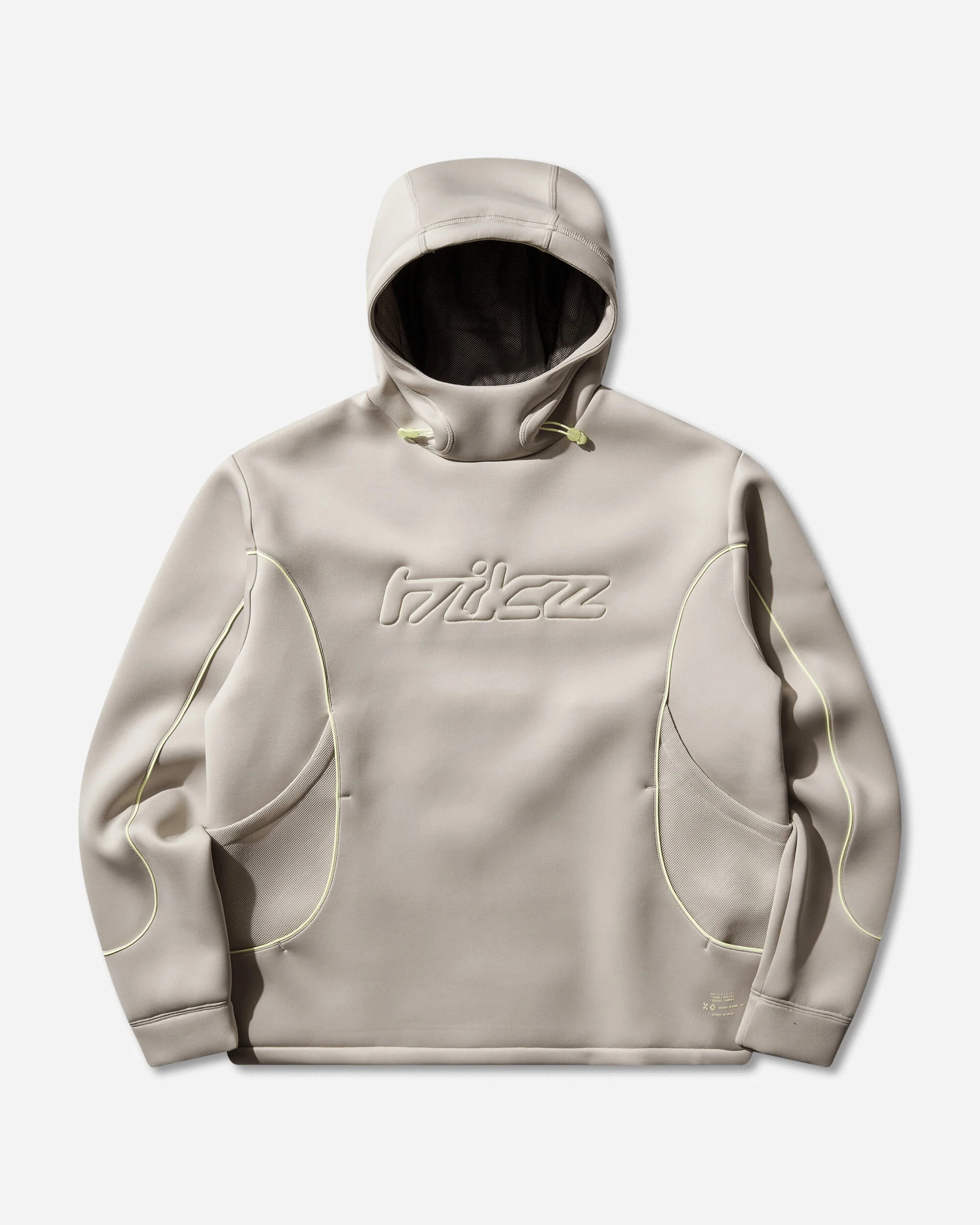 Men's Project F.R.O.G. Bubble Mesh Pullover Hoodie Cream II