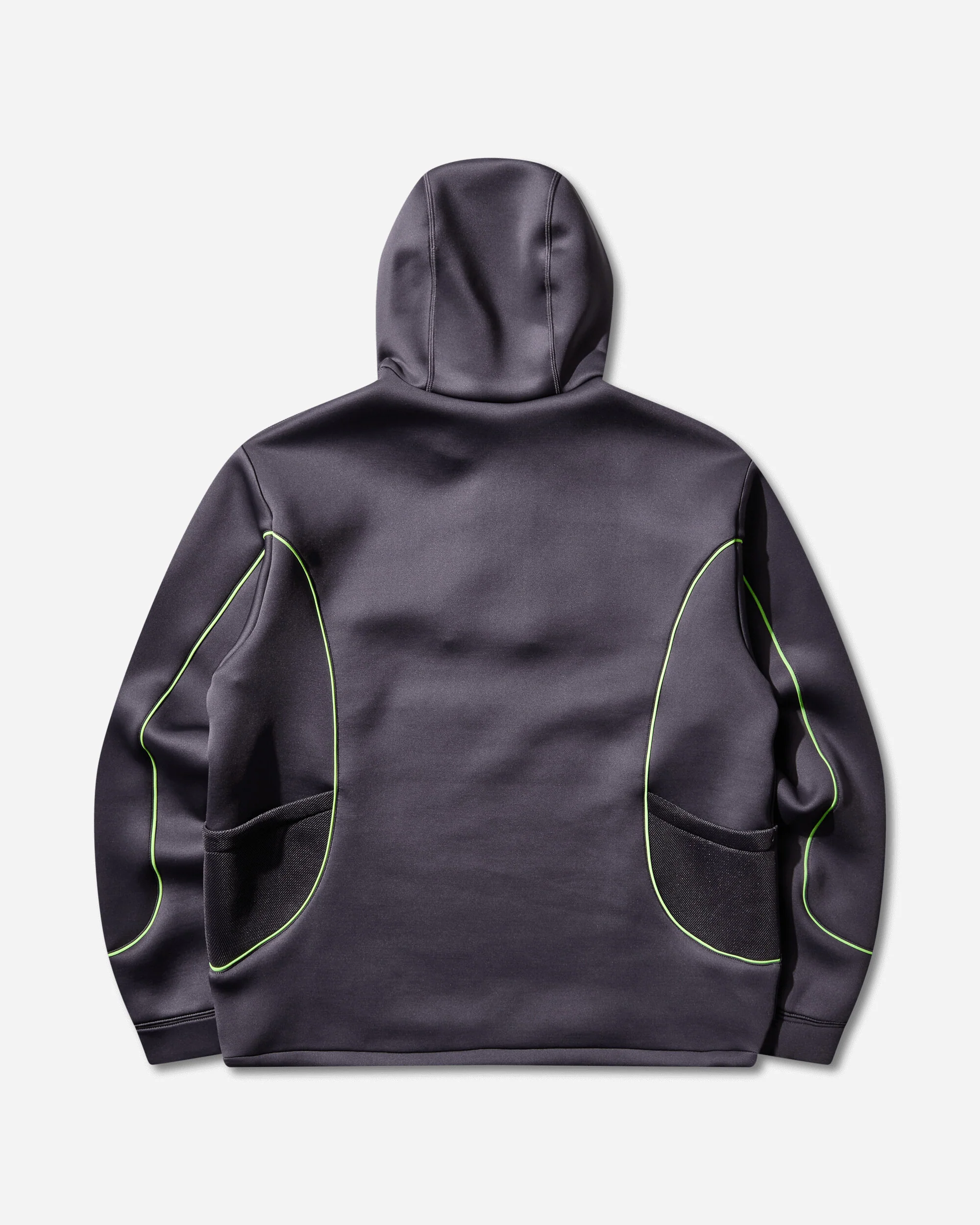 Men's Project F.R.O.G. Bubble Mesh Pullover Hoodie Dark Raisin - Image 2