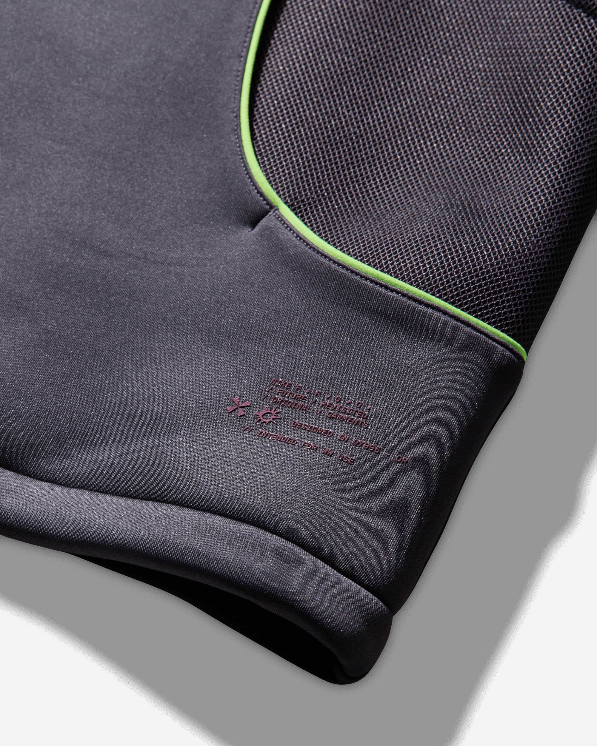 Men's Project F.R.O.G. Bubble Mesh Pullover Hoodie Dark Raisin - Image 3