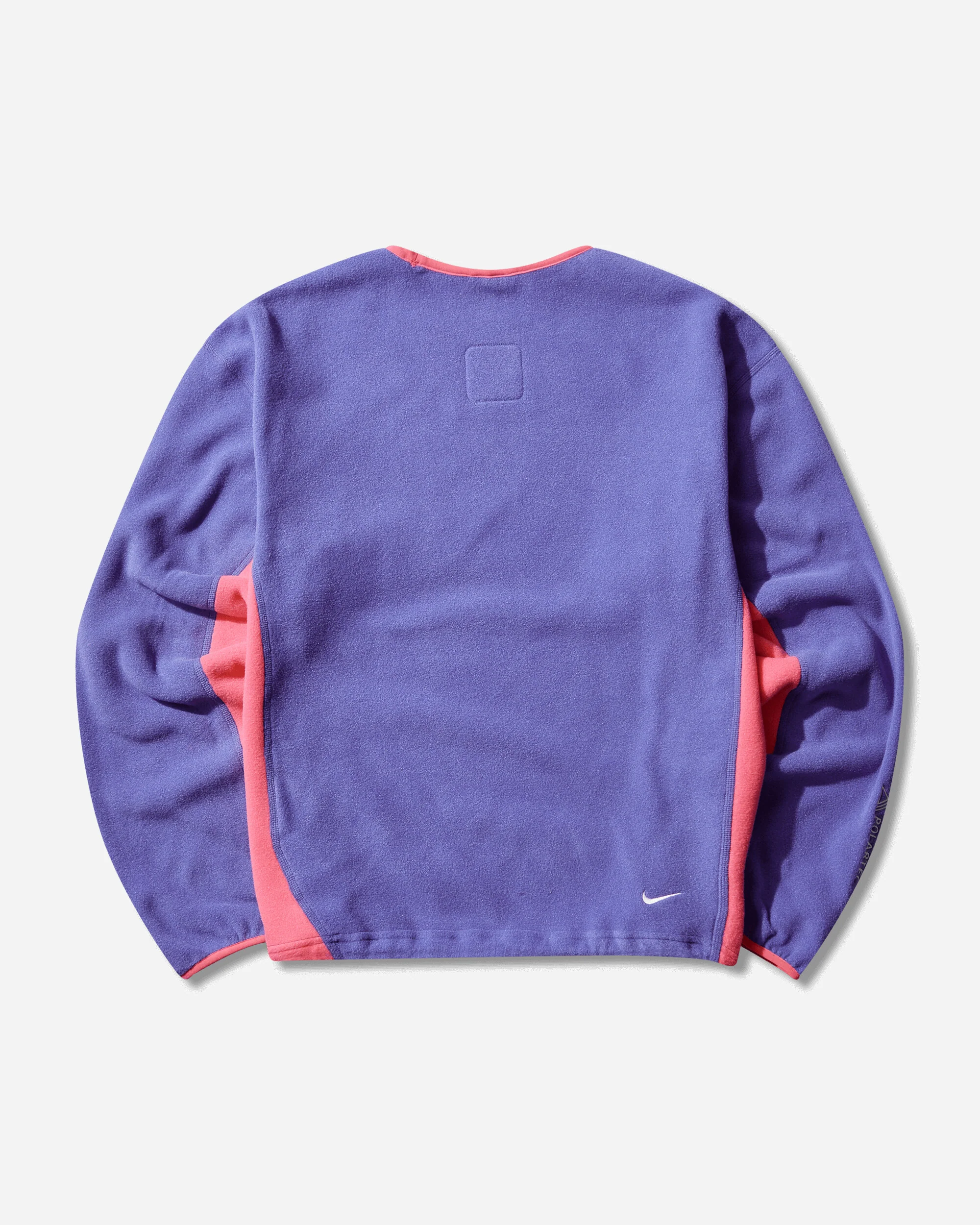 Men's ACG 'Wolf Tree' Fleece Crewneck Sweatshirt Persian Violet / Hyper Pink - Image 2