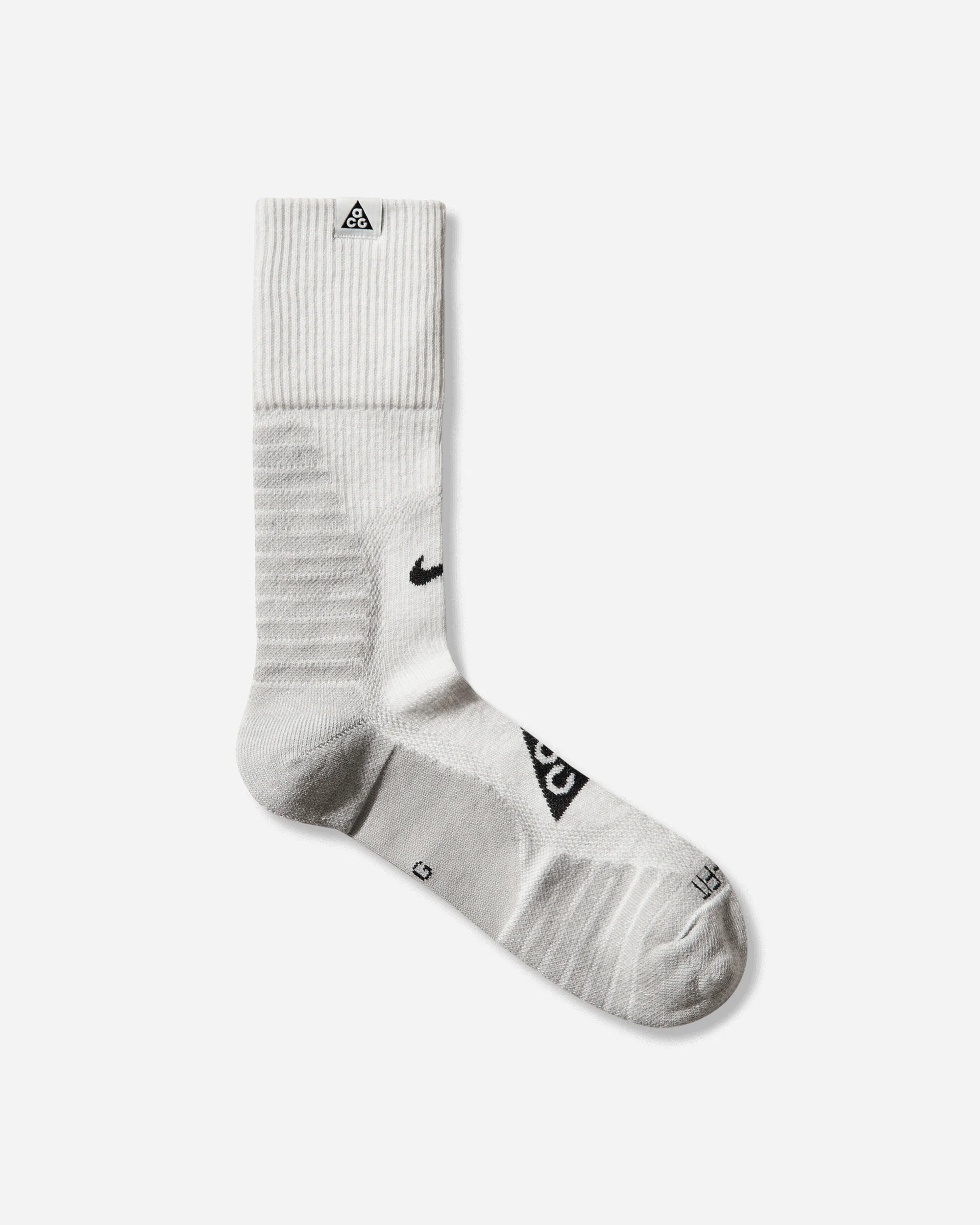 ACG Outdoor Cushioned Crew Socks Summit White / Light Smoke Grey