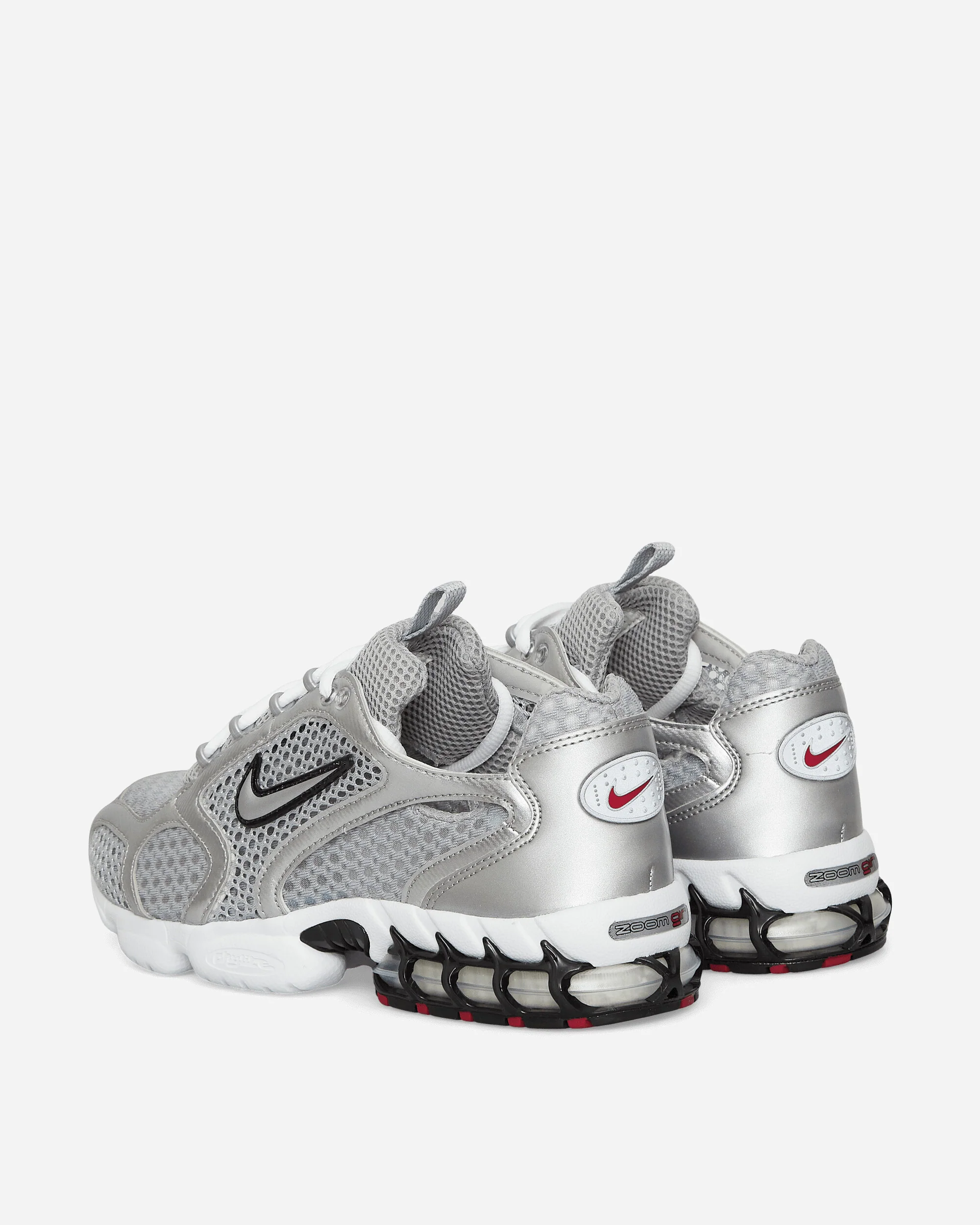 Air Zoom Spiridon Cage 2 Sneakers Light Smoke Grey / Metallic Silver - Image 4