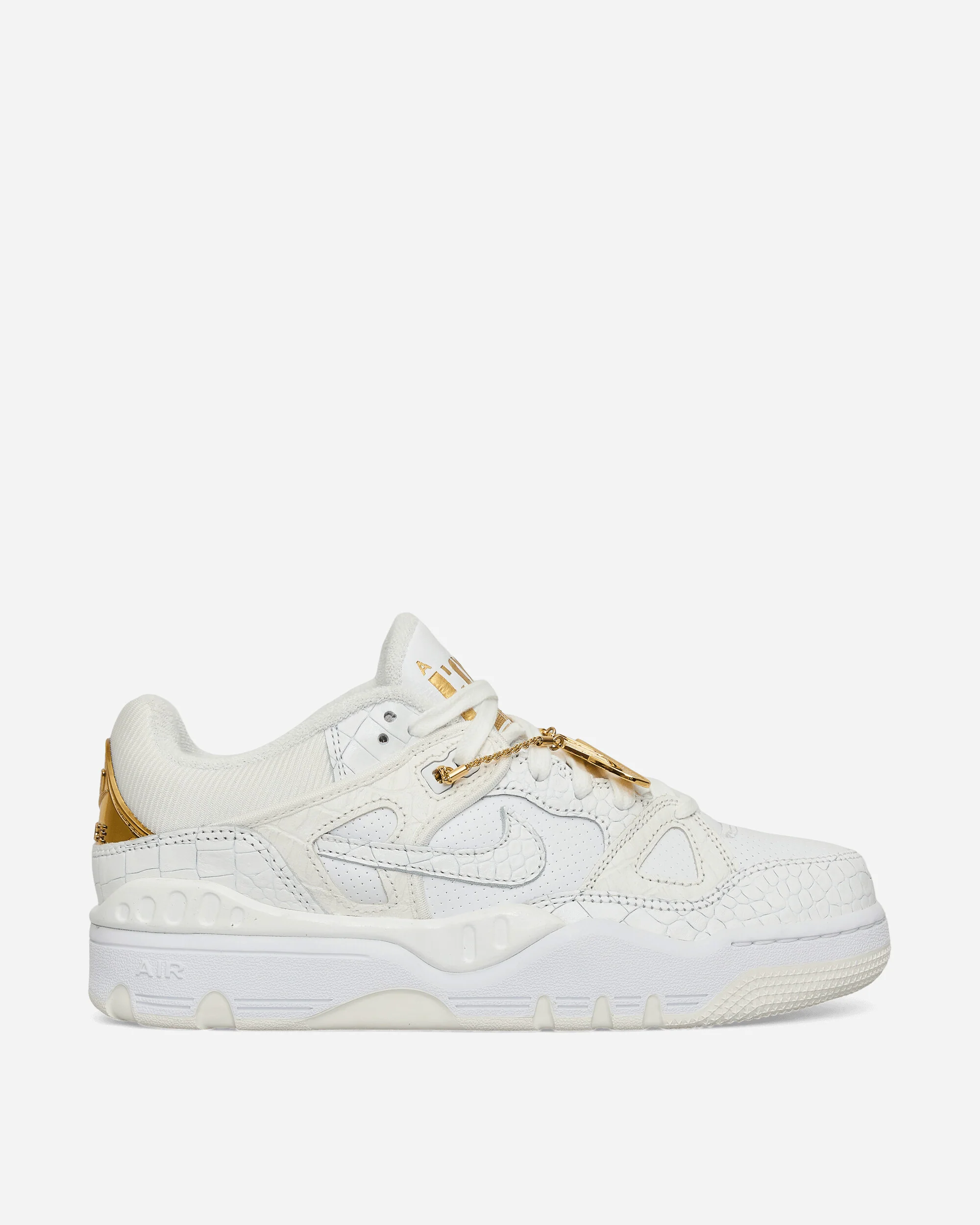 NIGO Air Force 3 Low Sneakers White / Metallic Gold