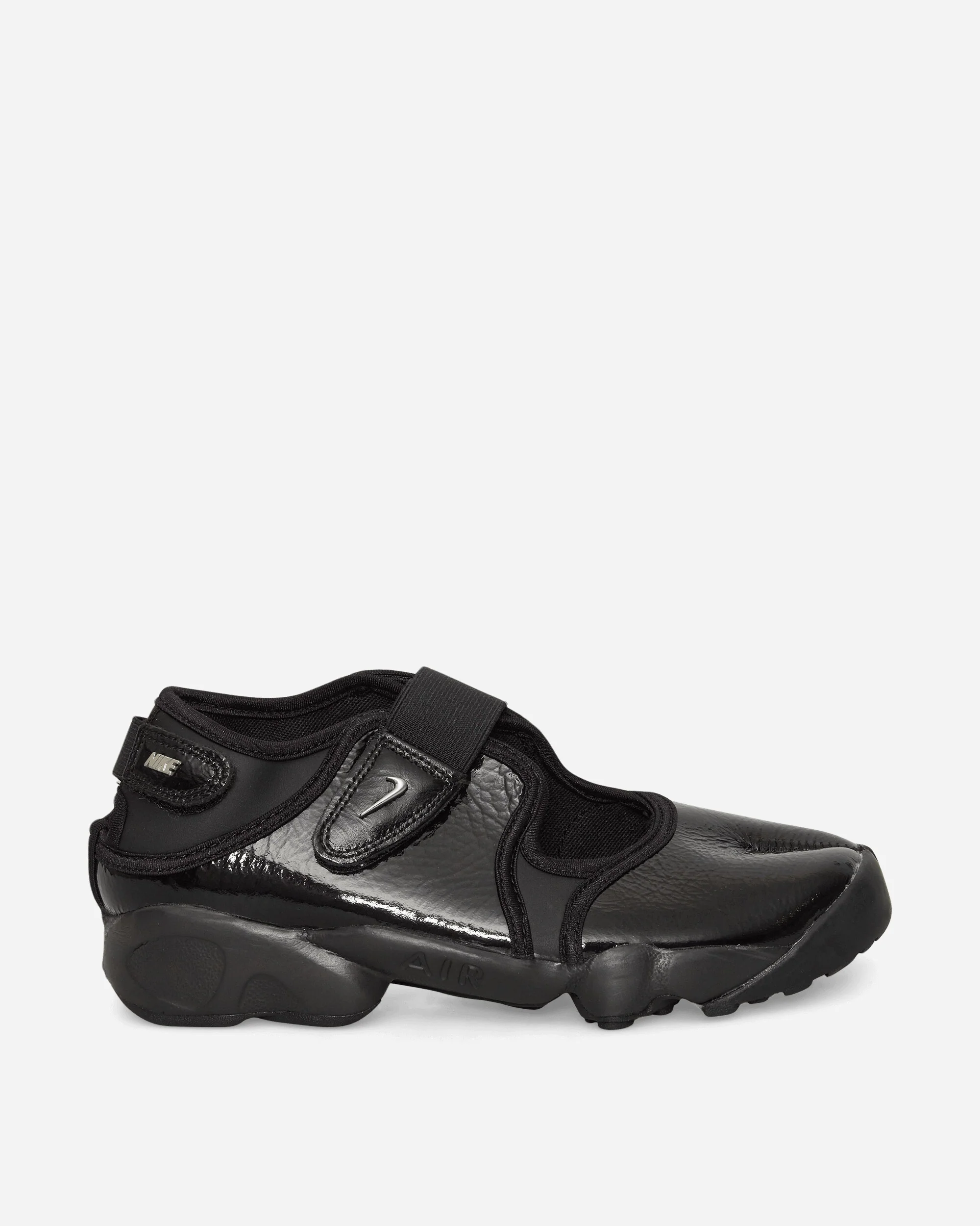 Women's Air Rift Sandals Black / Metallic Silver
