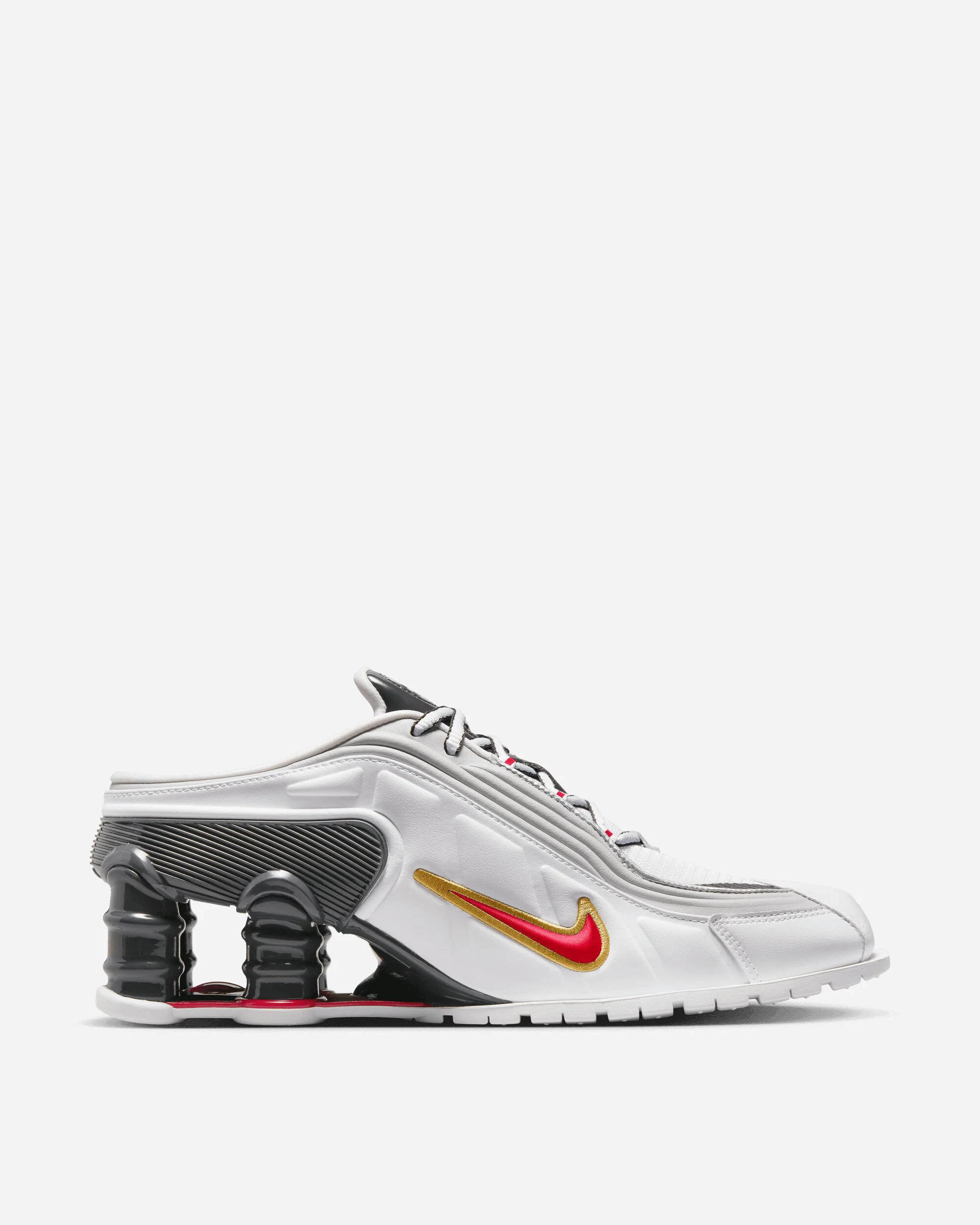 Women's Martine Rose Shox MR4 Sneakers White / Varsity Red