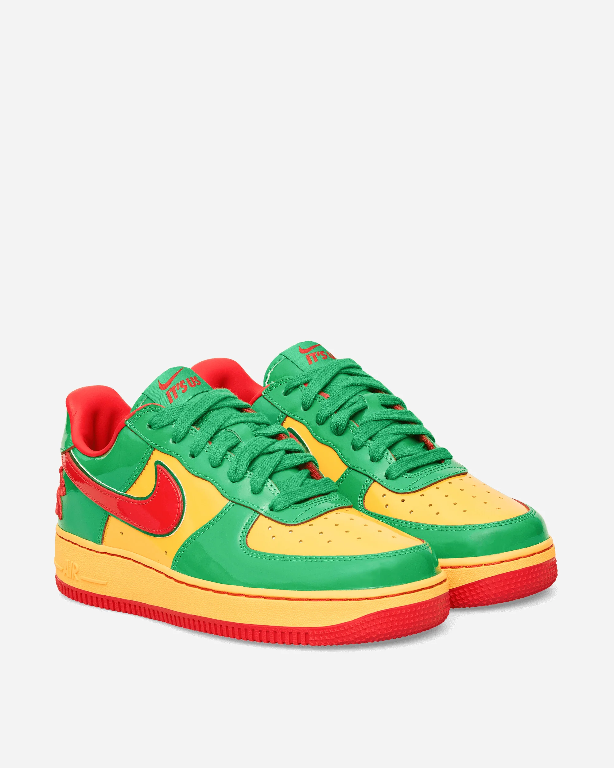 Us Force 1 Sneakers Lucky Green / Mystic Red - Image 2