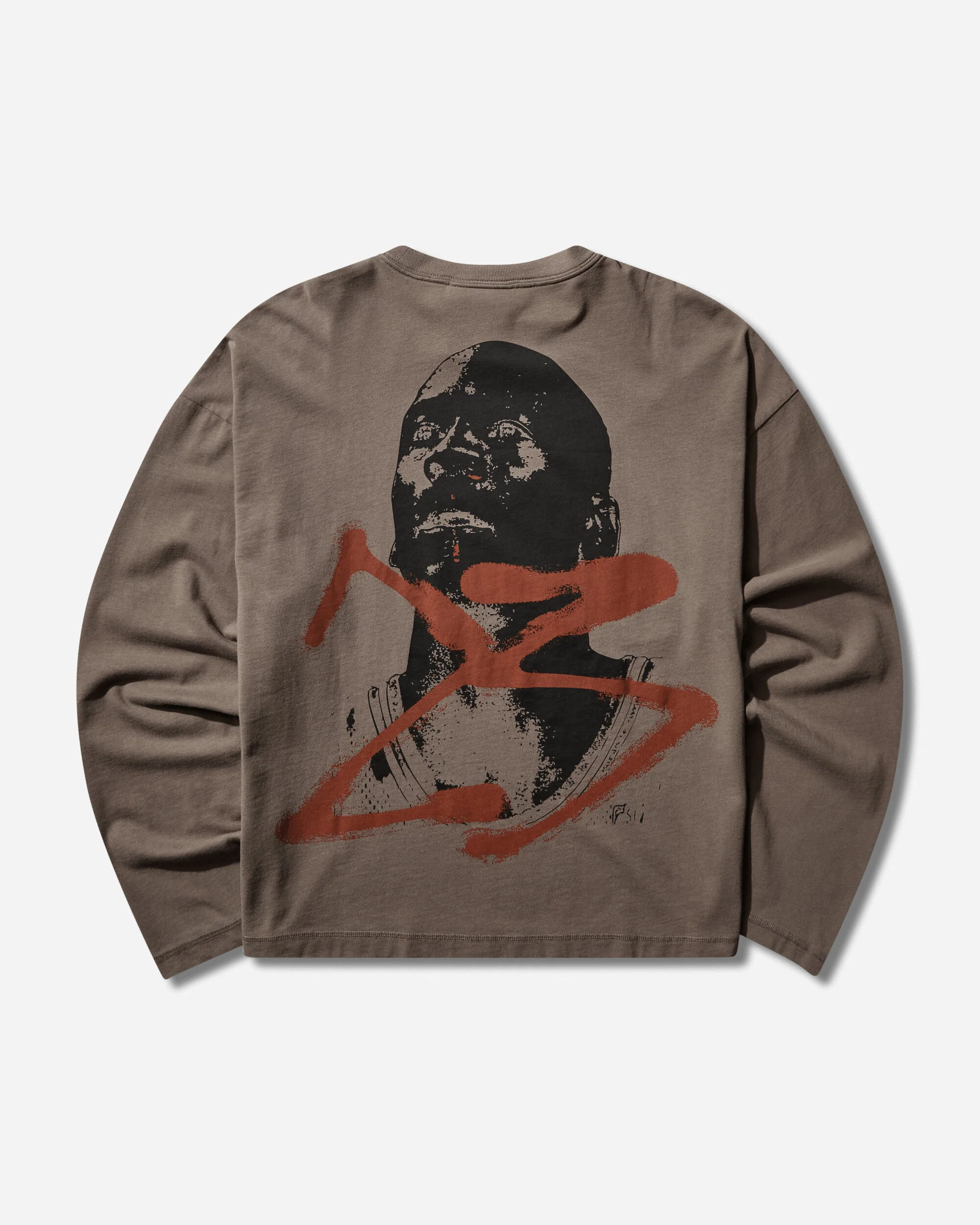 Men's In1House Jumpman Longsleeve T-Shirt Cave Stone - Image 2