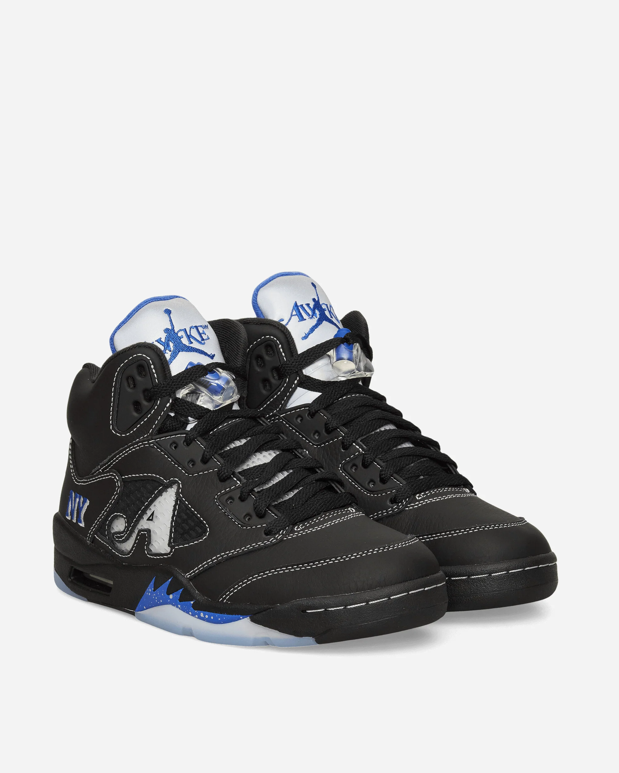 Awake NY Air Jordan 5 Sneakers Black - Image 2