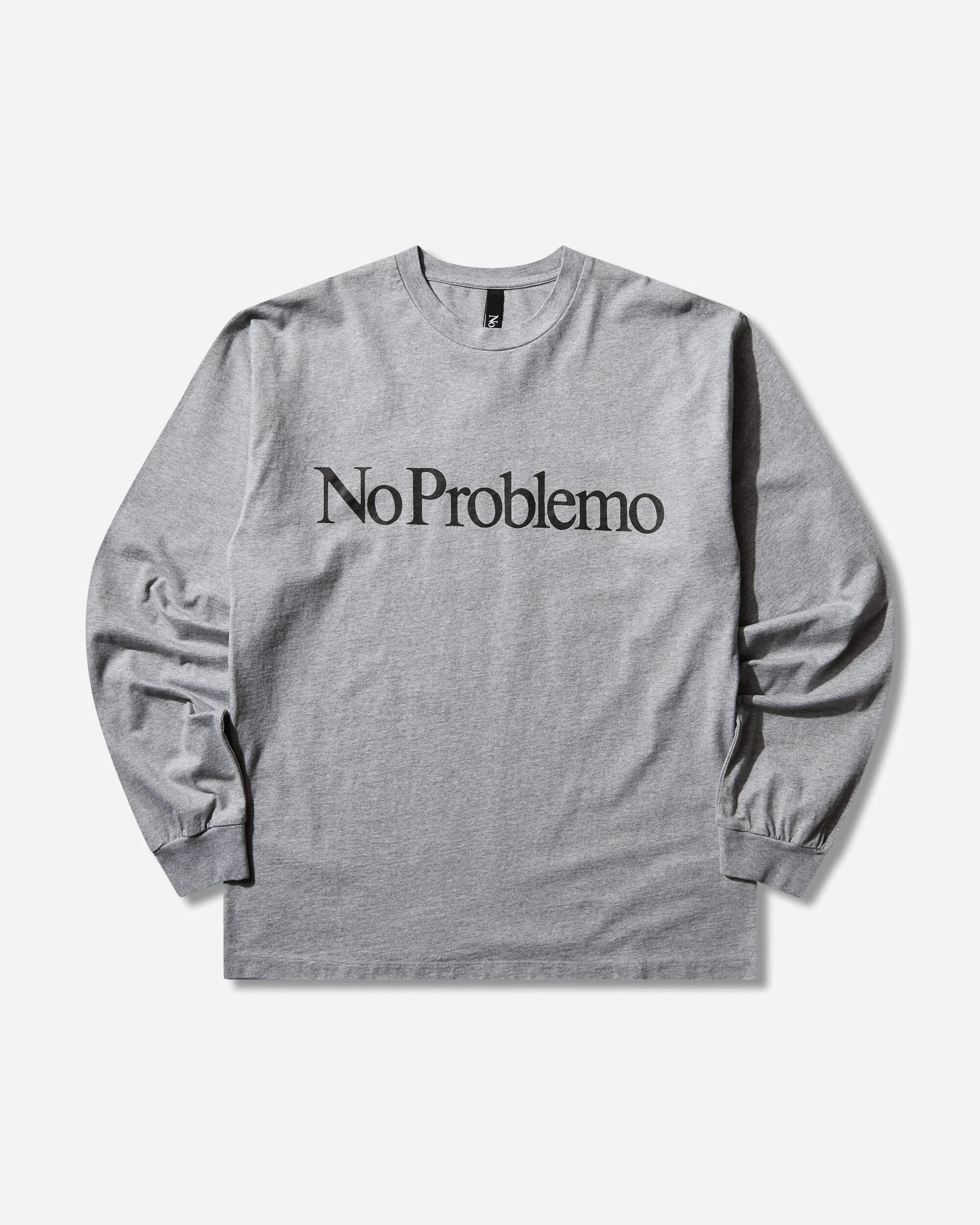 Logo Longsleeve T-Shirt Grey Marl