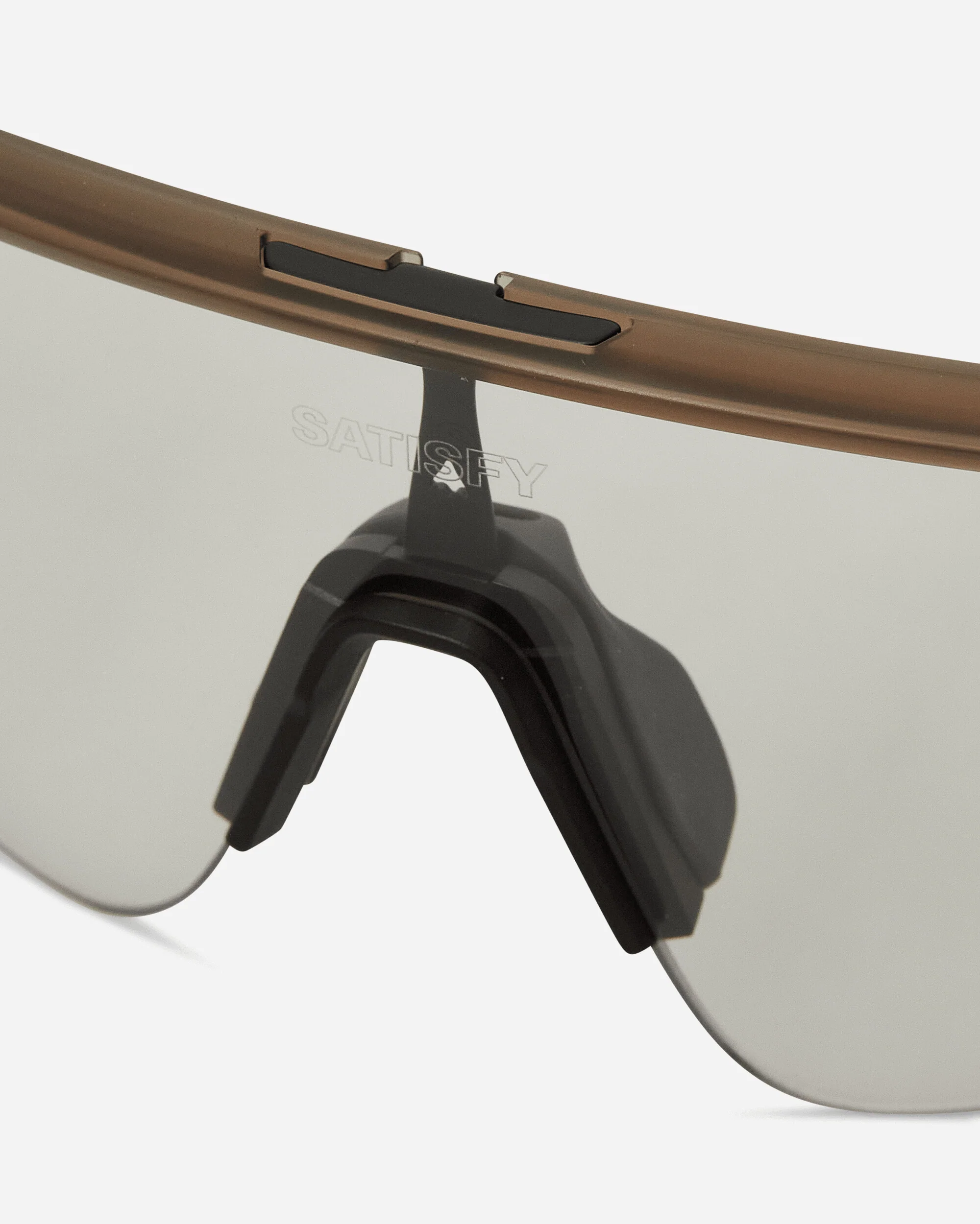 Satisfy Stunt Devil Sunglasses Matte Brown Smoke - Image 6