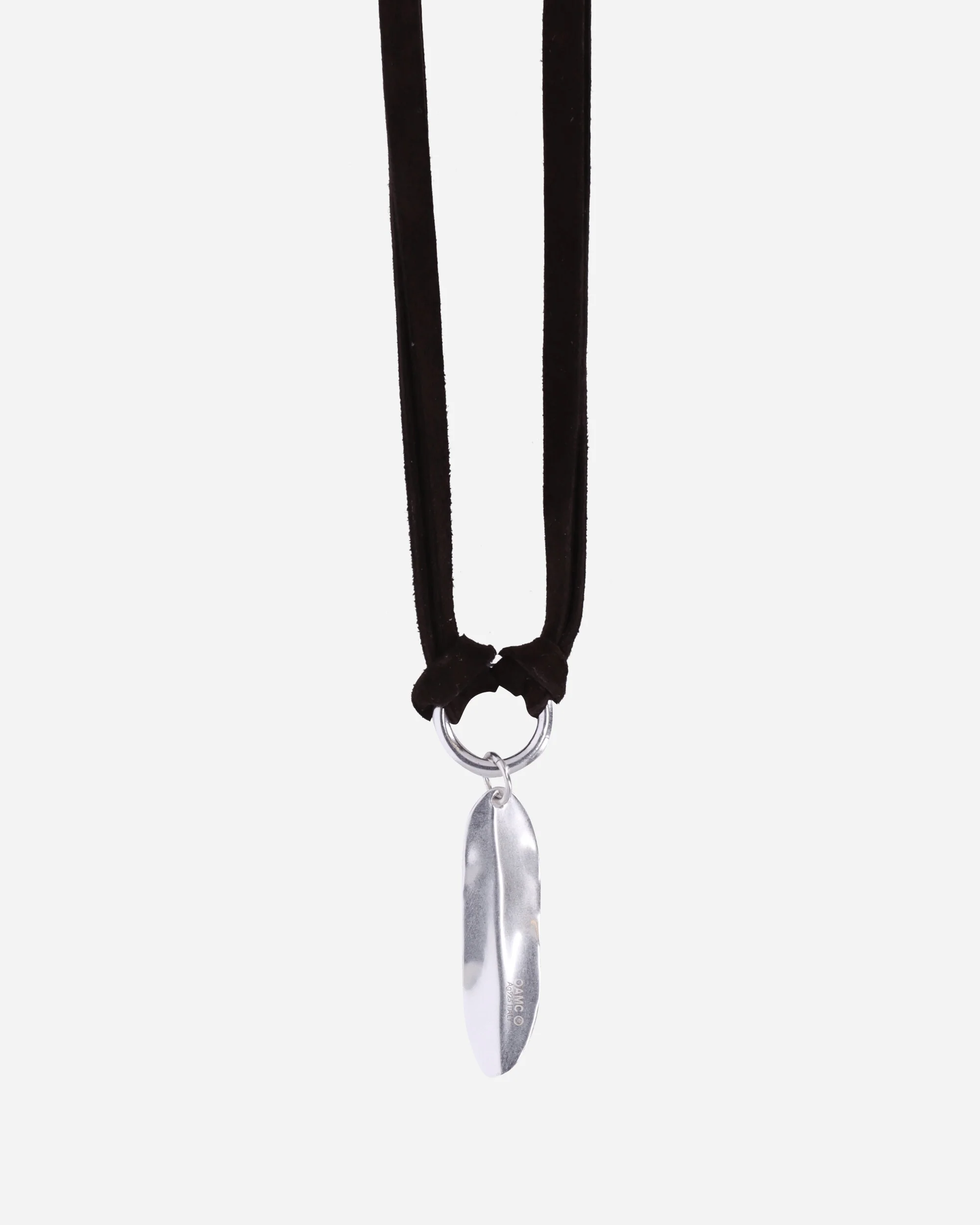 Feather Necklace Stone Grey - Image 3
