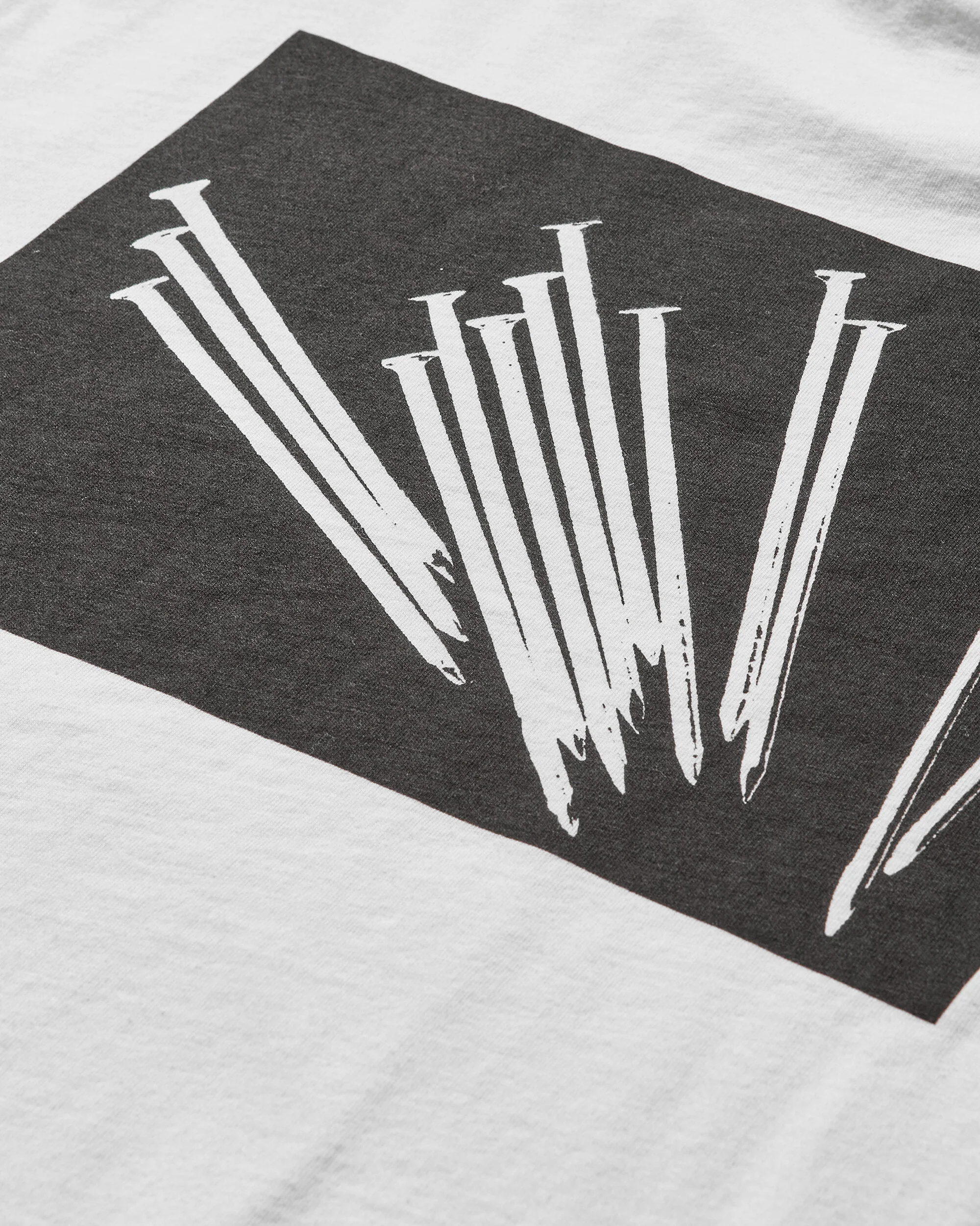Men's Printed T-Shirt White - Image 4