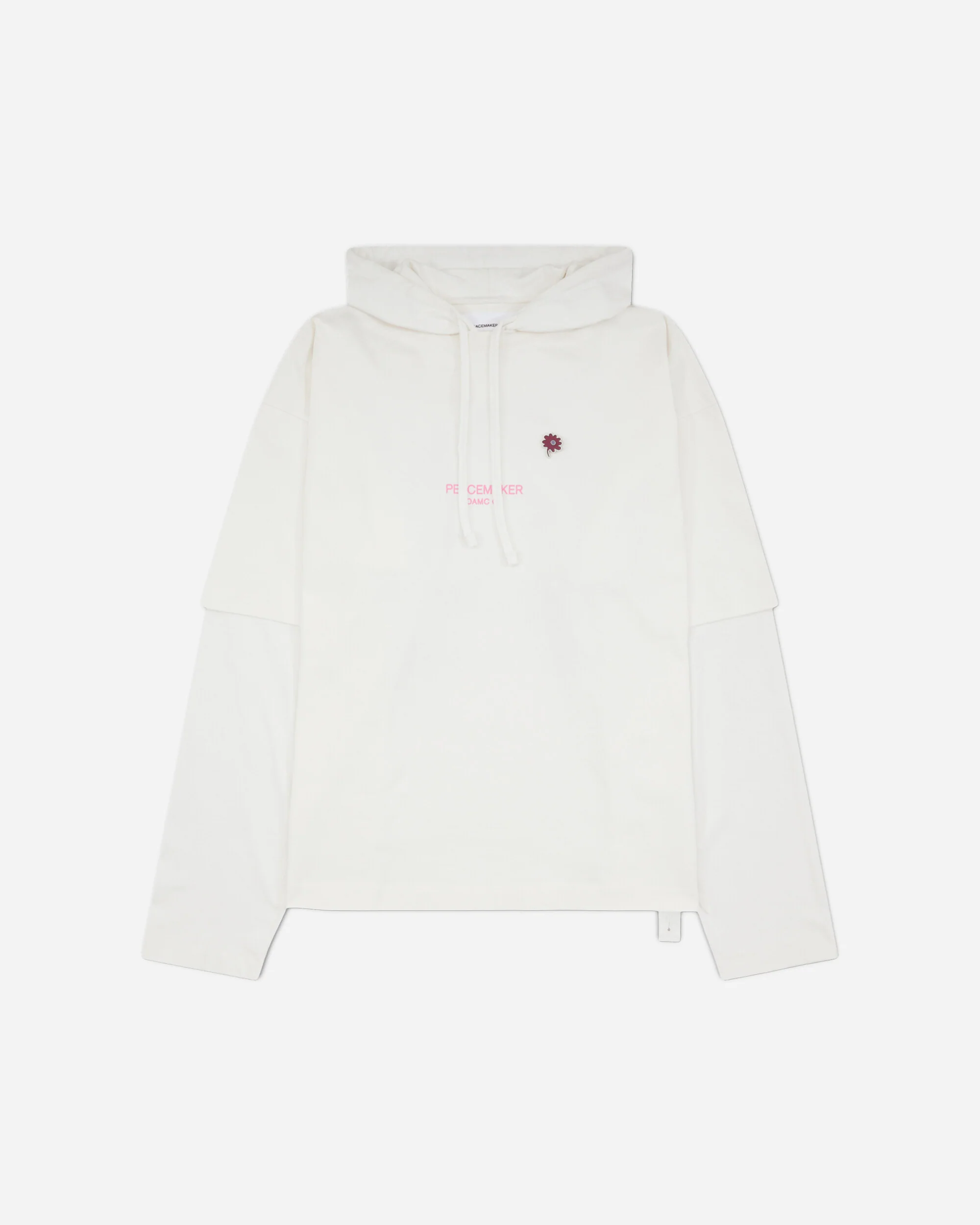 Men's Dynamo Print Hooded T-Shirt White