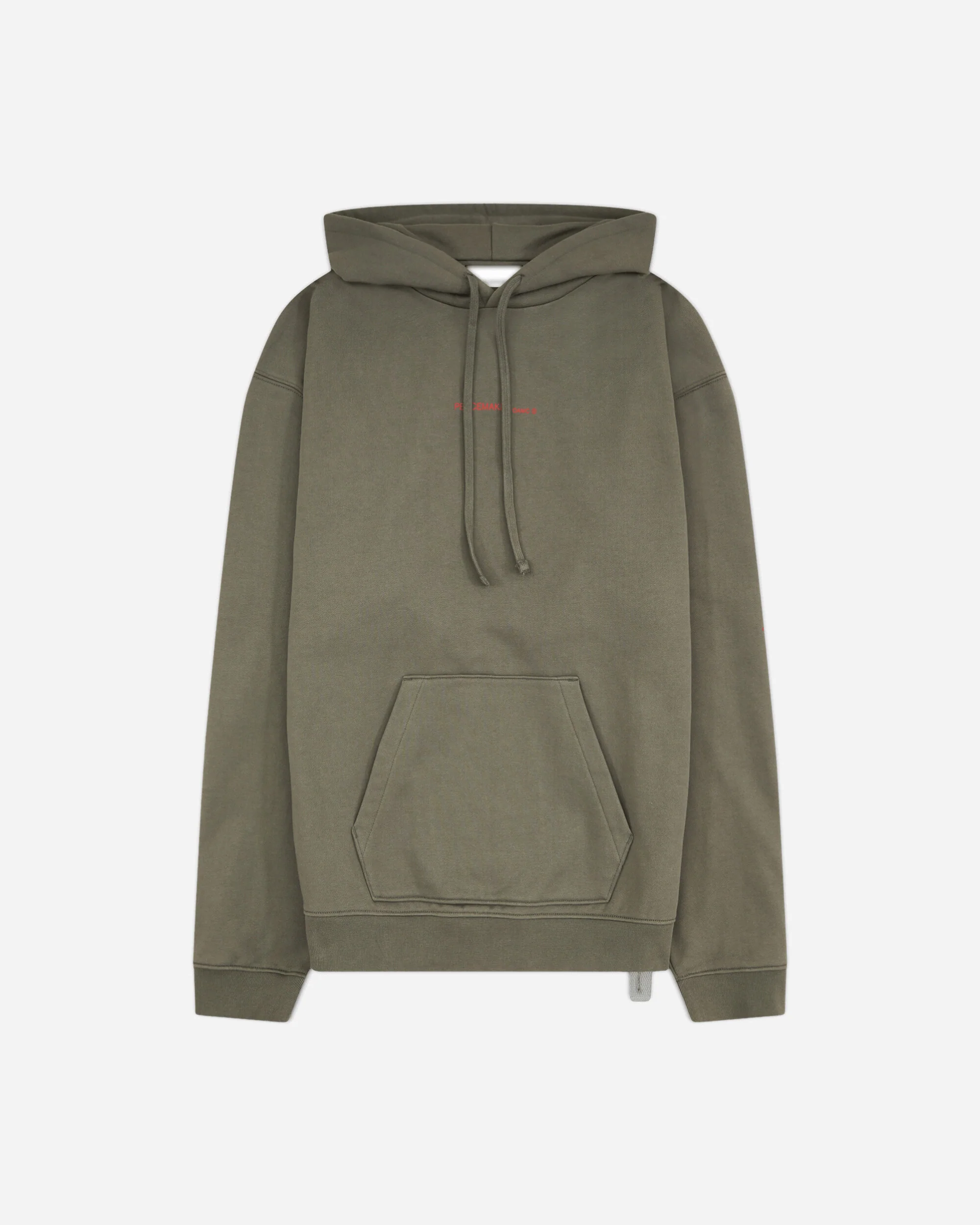 Men's Pigeon Print Loose Fit Hoodie Gray