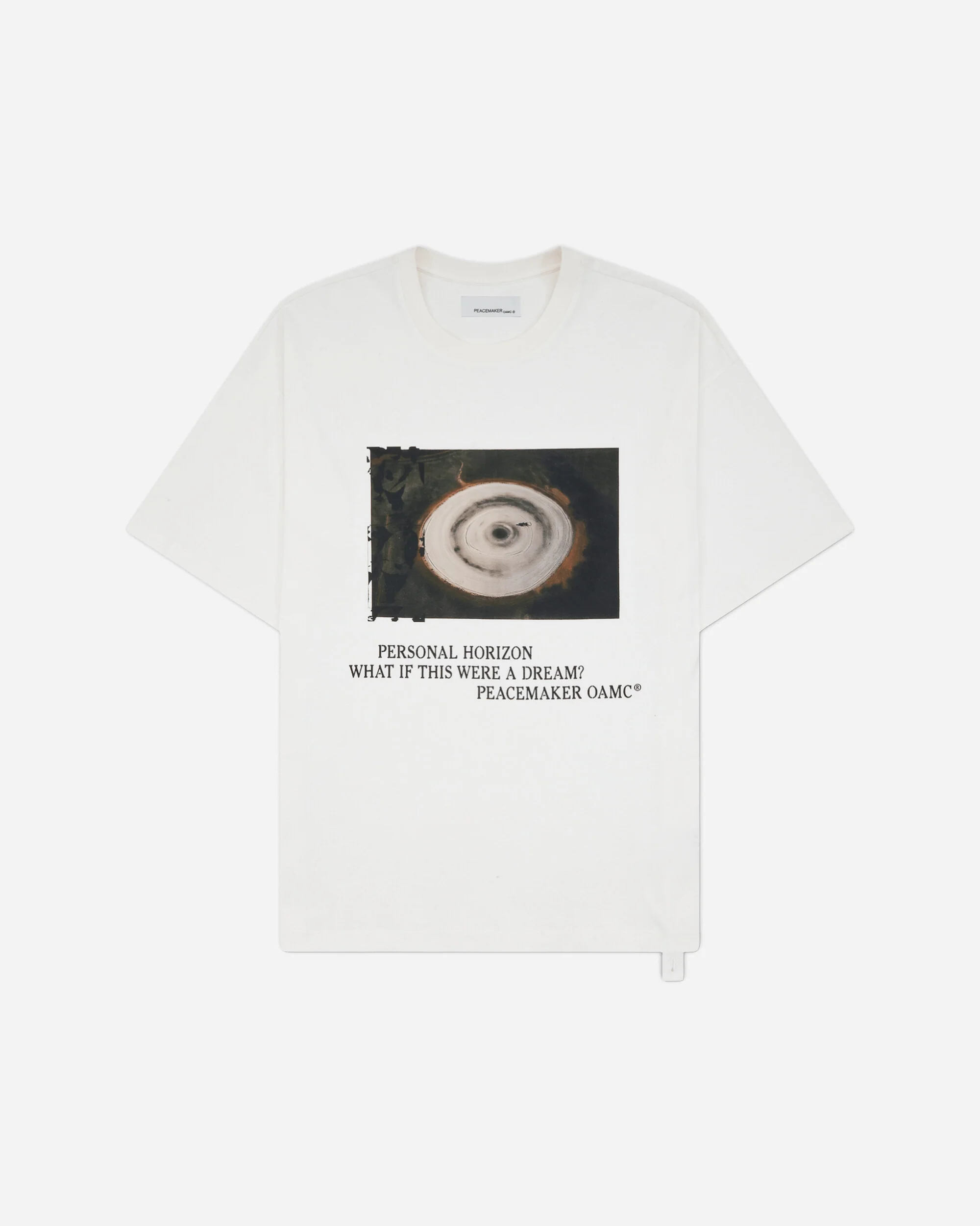 Men's Landart 03 Loose Fit T-Shirt White