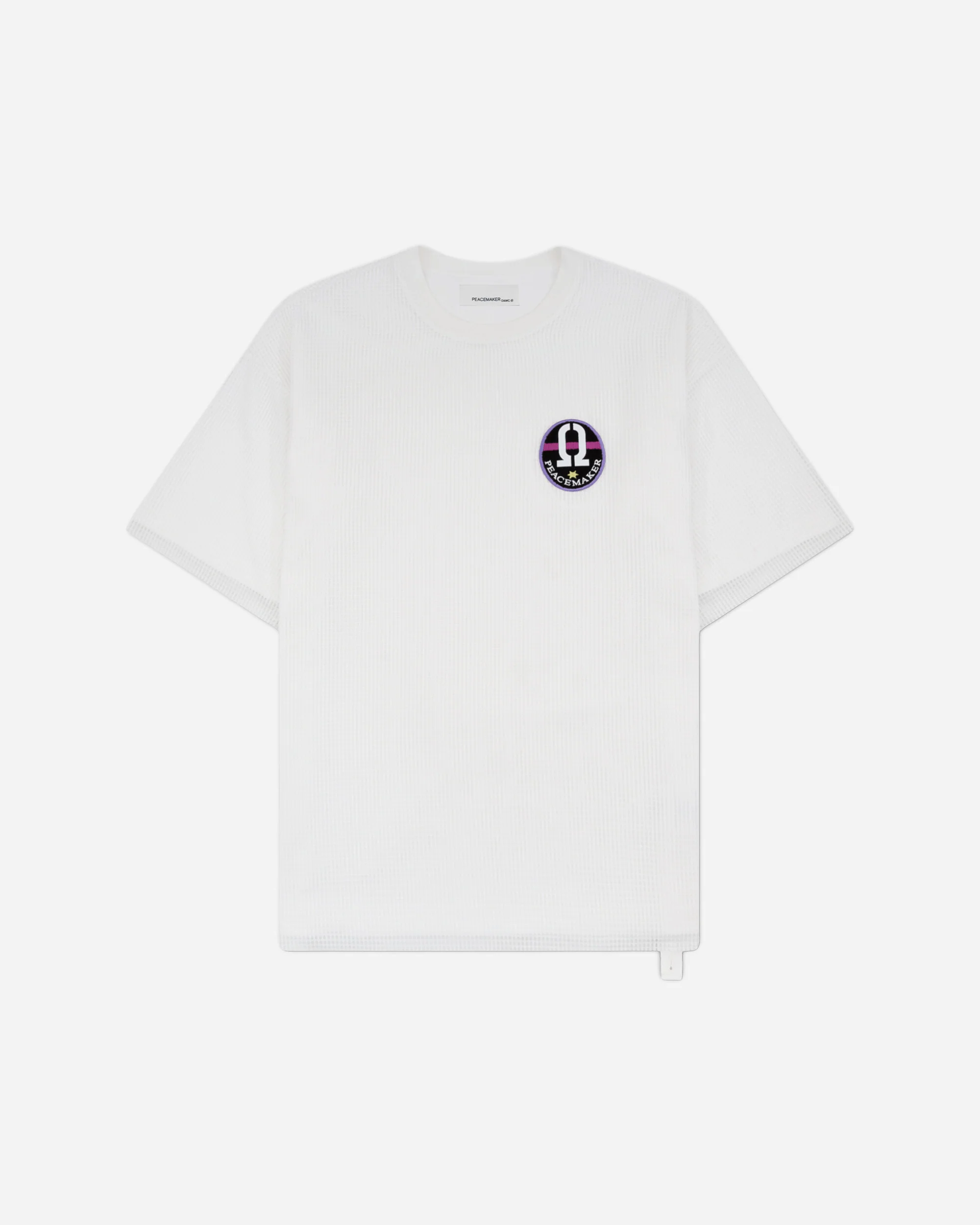 Men's Mesh Layer T-Shirt White
